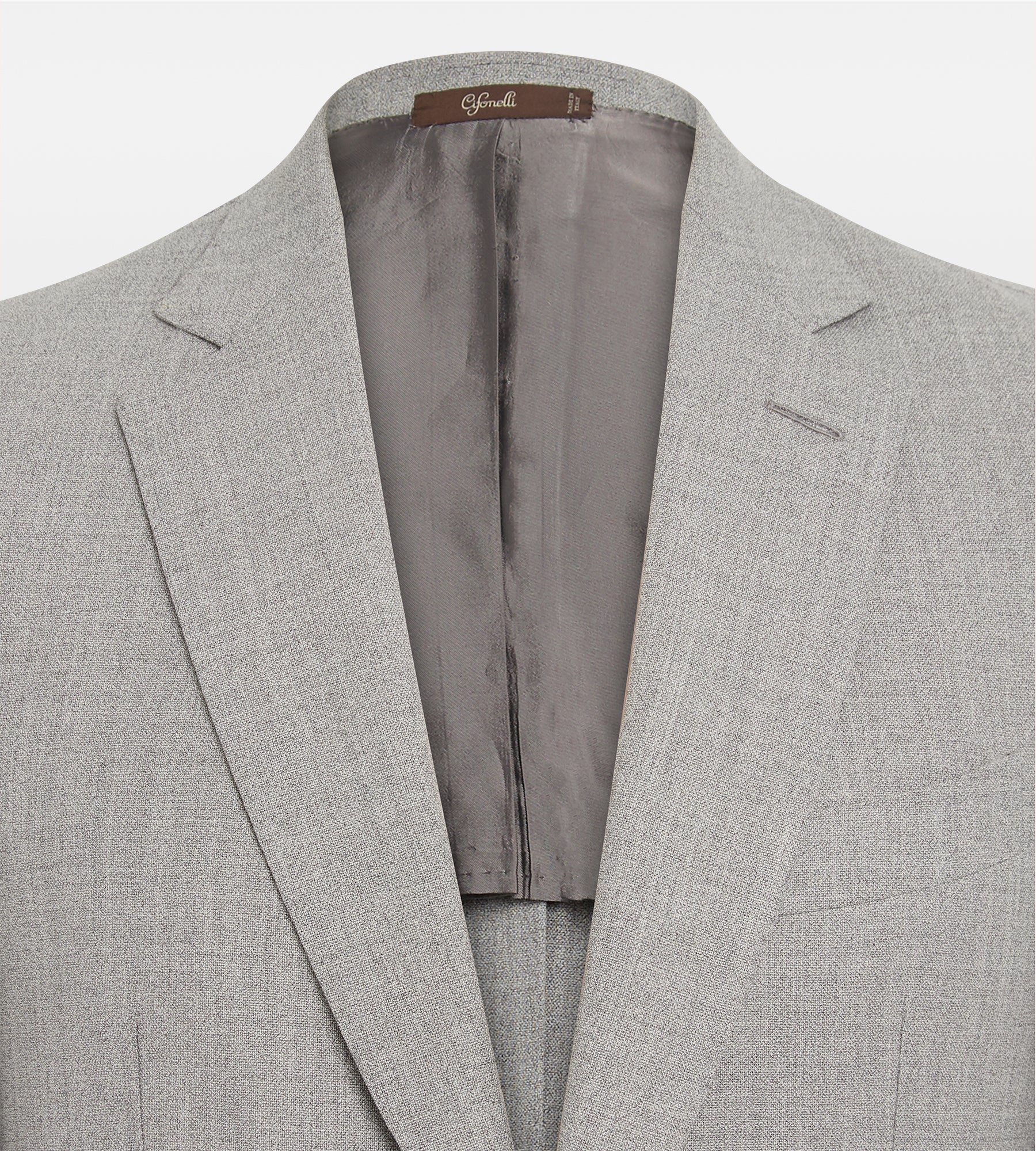 Costume 3 pièces gris en laine