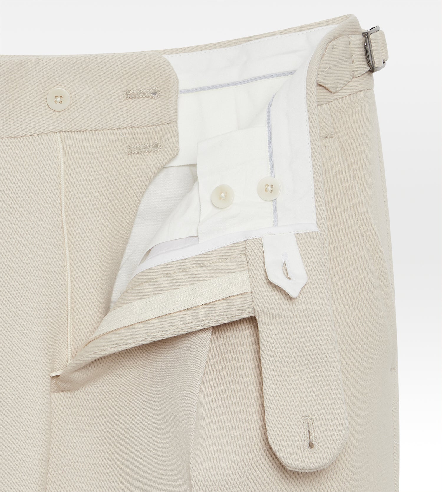 Costume beige en laine épaisse beige