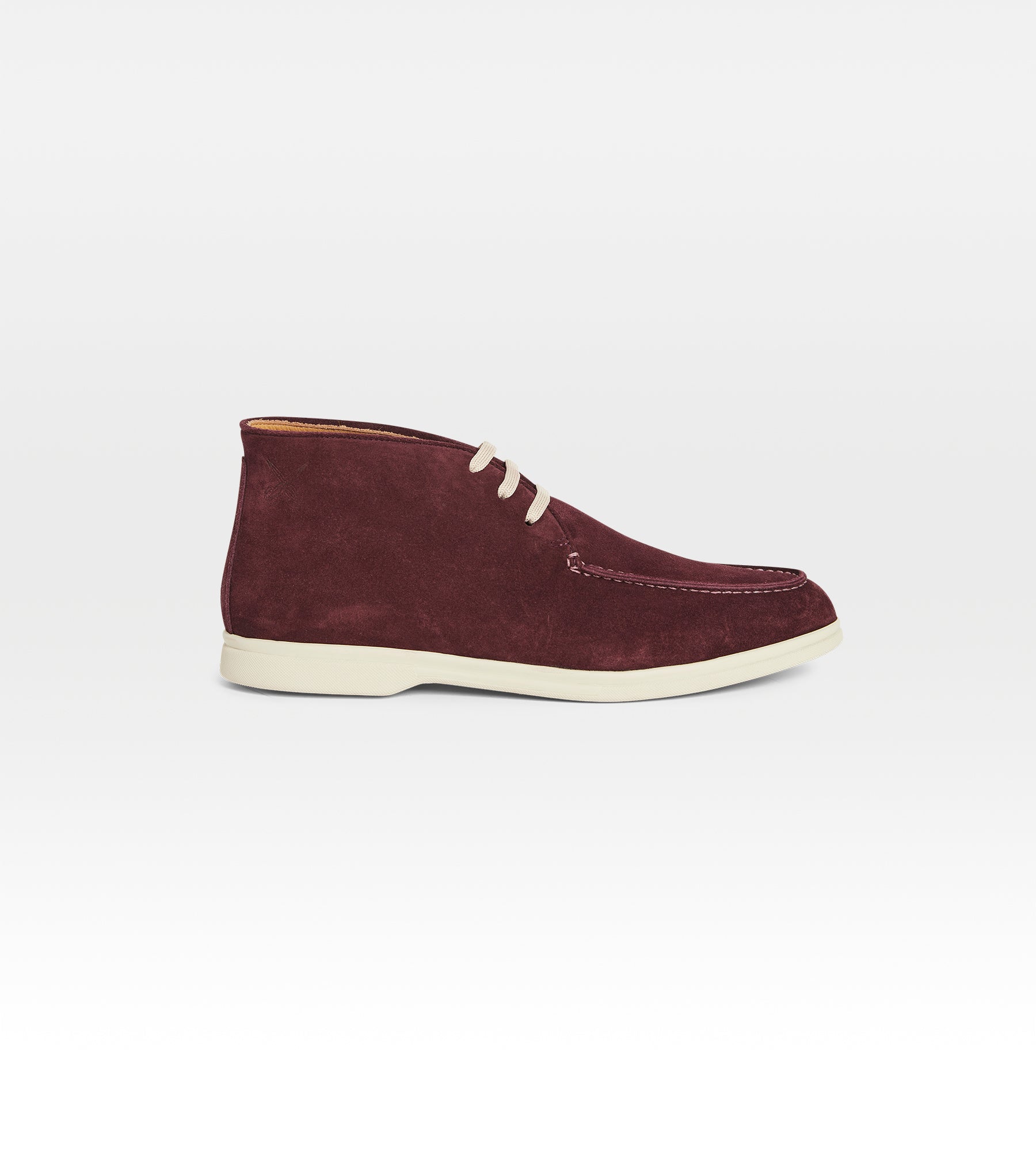 Chaussures en suède aubergine