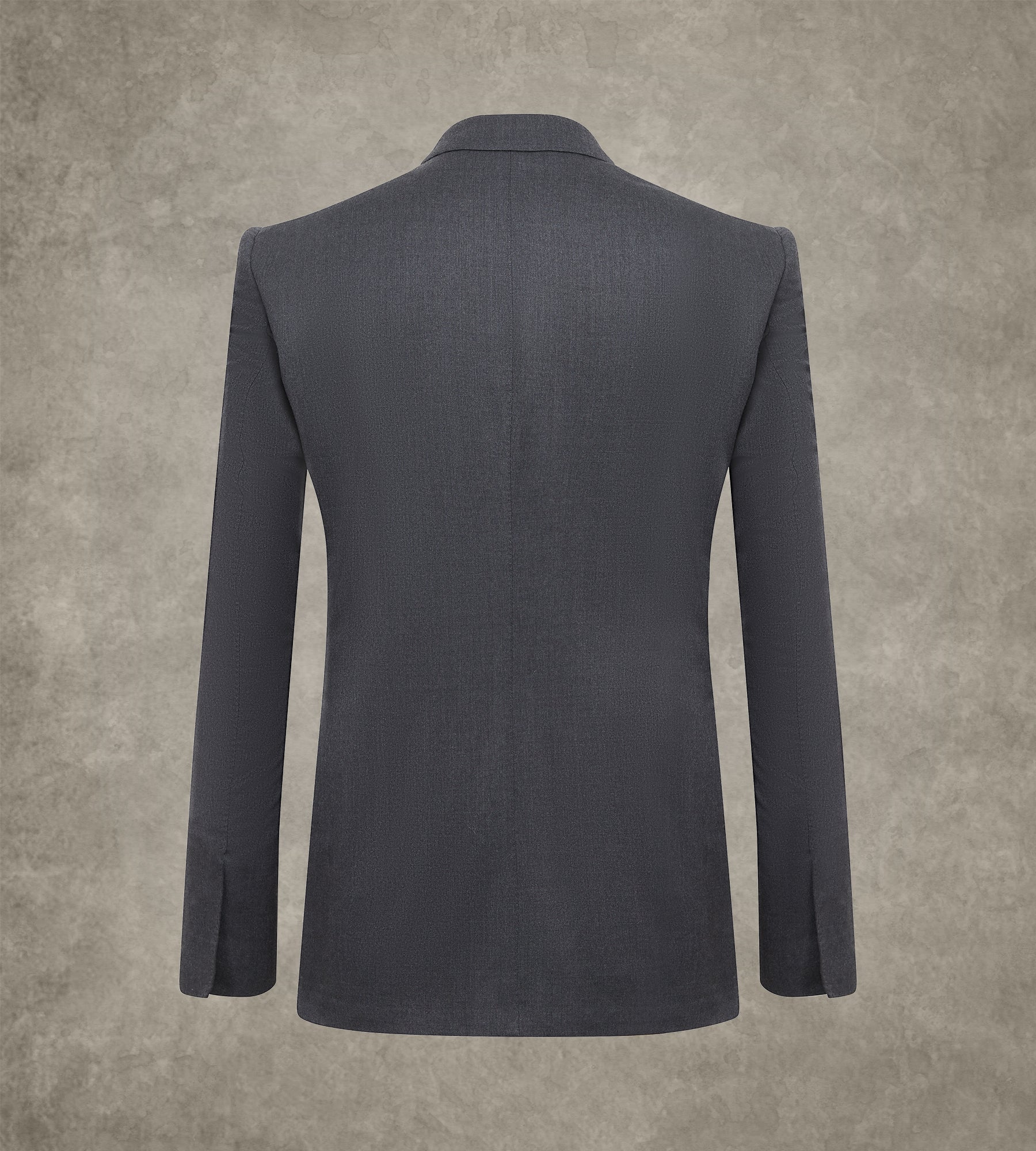 Costume gris foncé en laine