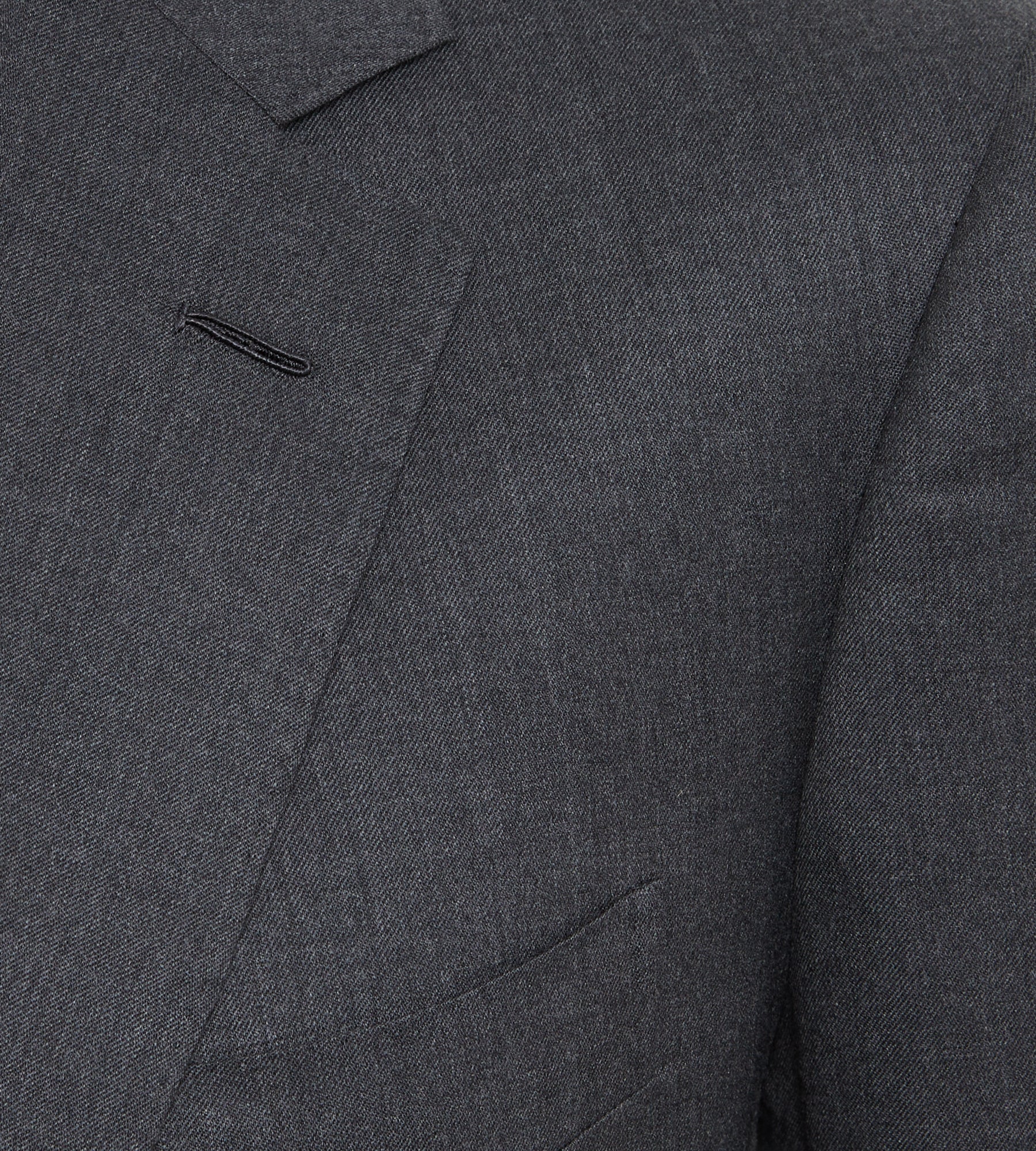 Costume gris foncé en laine