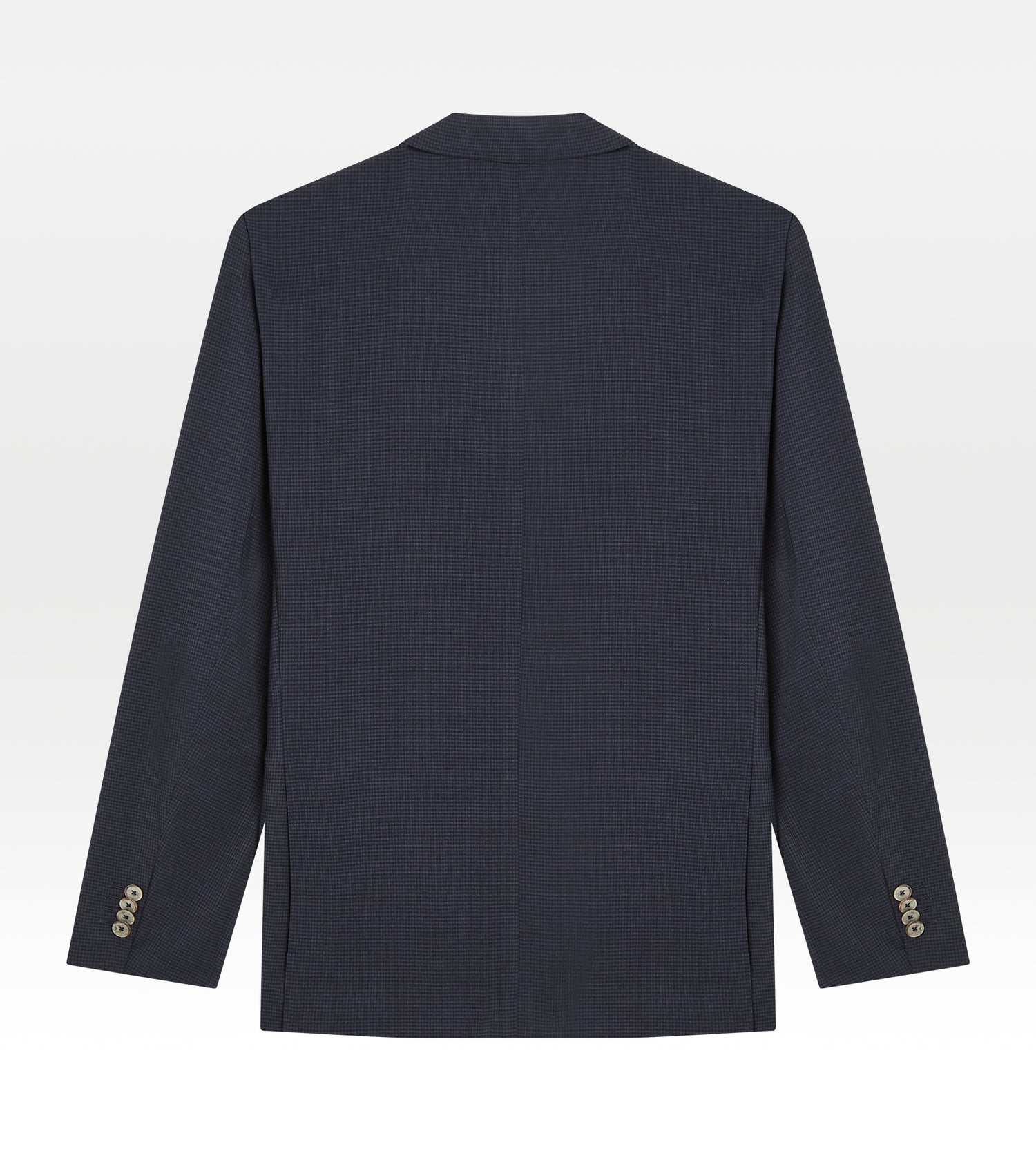 Costume déstructuré à 3 boutons bleu marine en lin