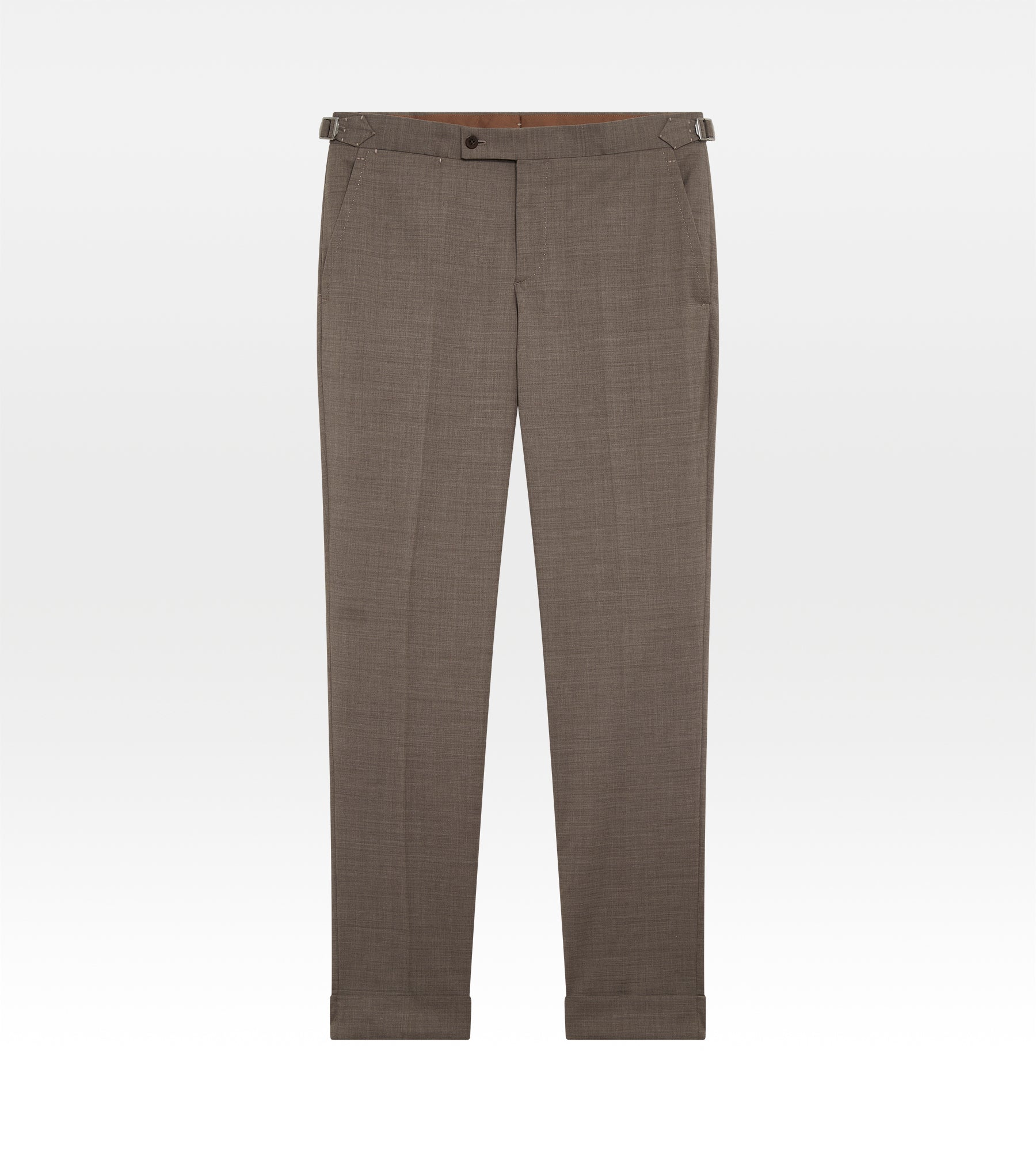 Costume taupe en laine & cachemire