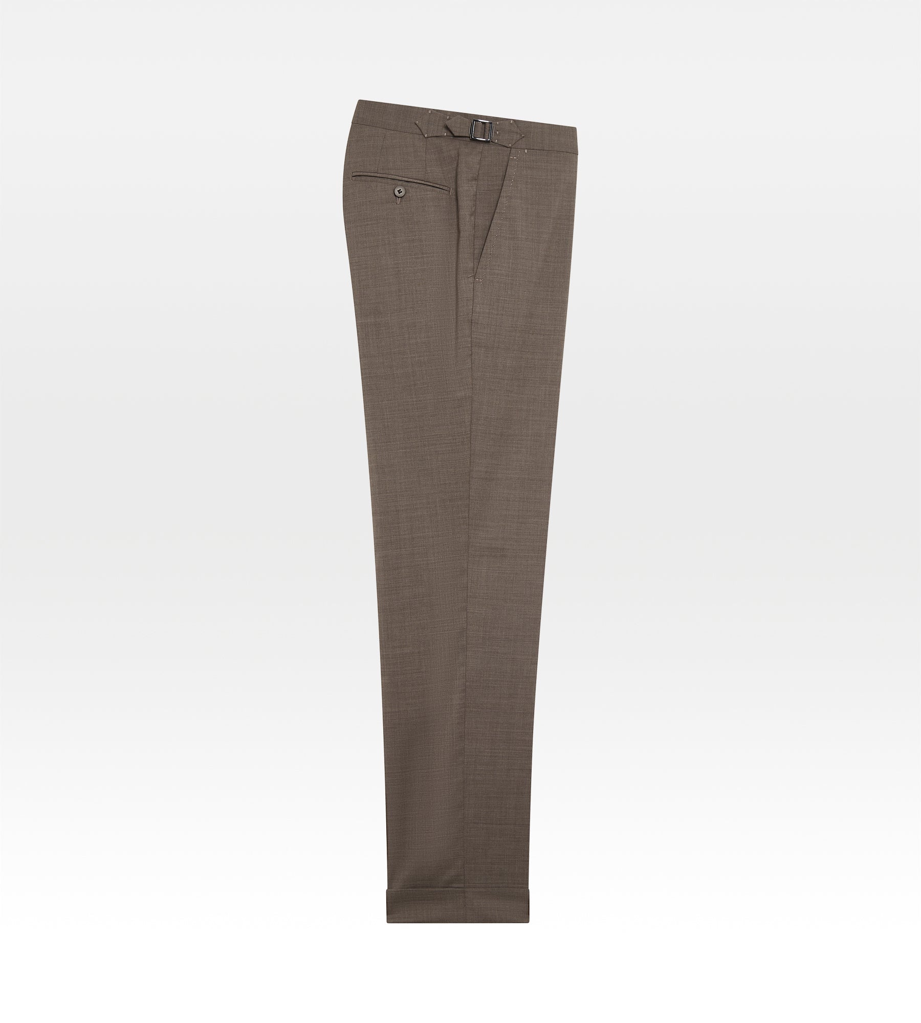 Costume taupe en laine & cachemire