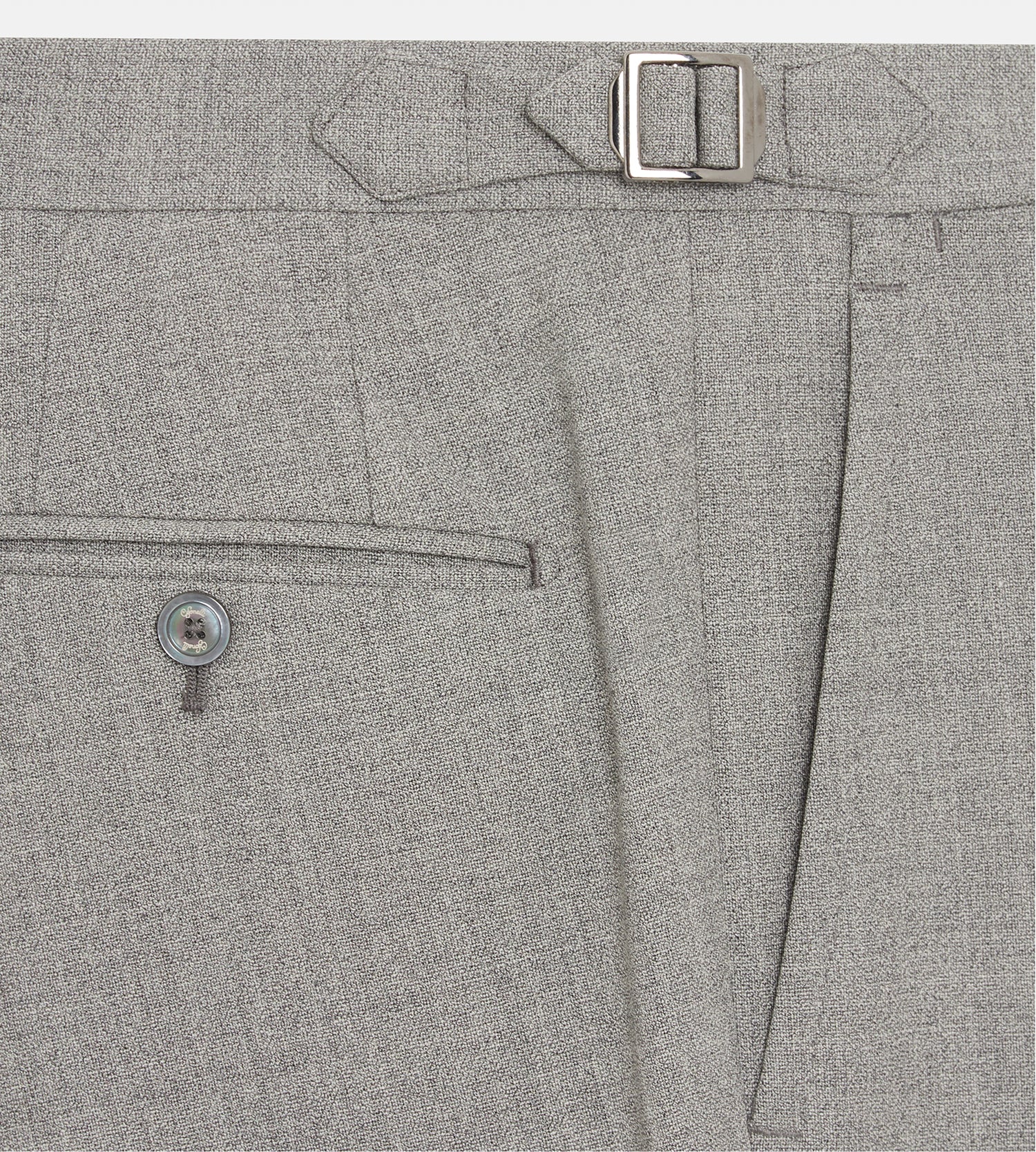 Costume 3 pièces gris en laine