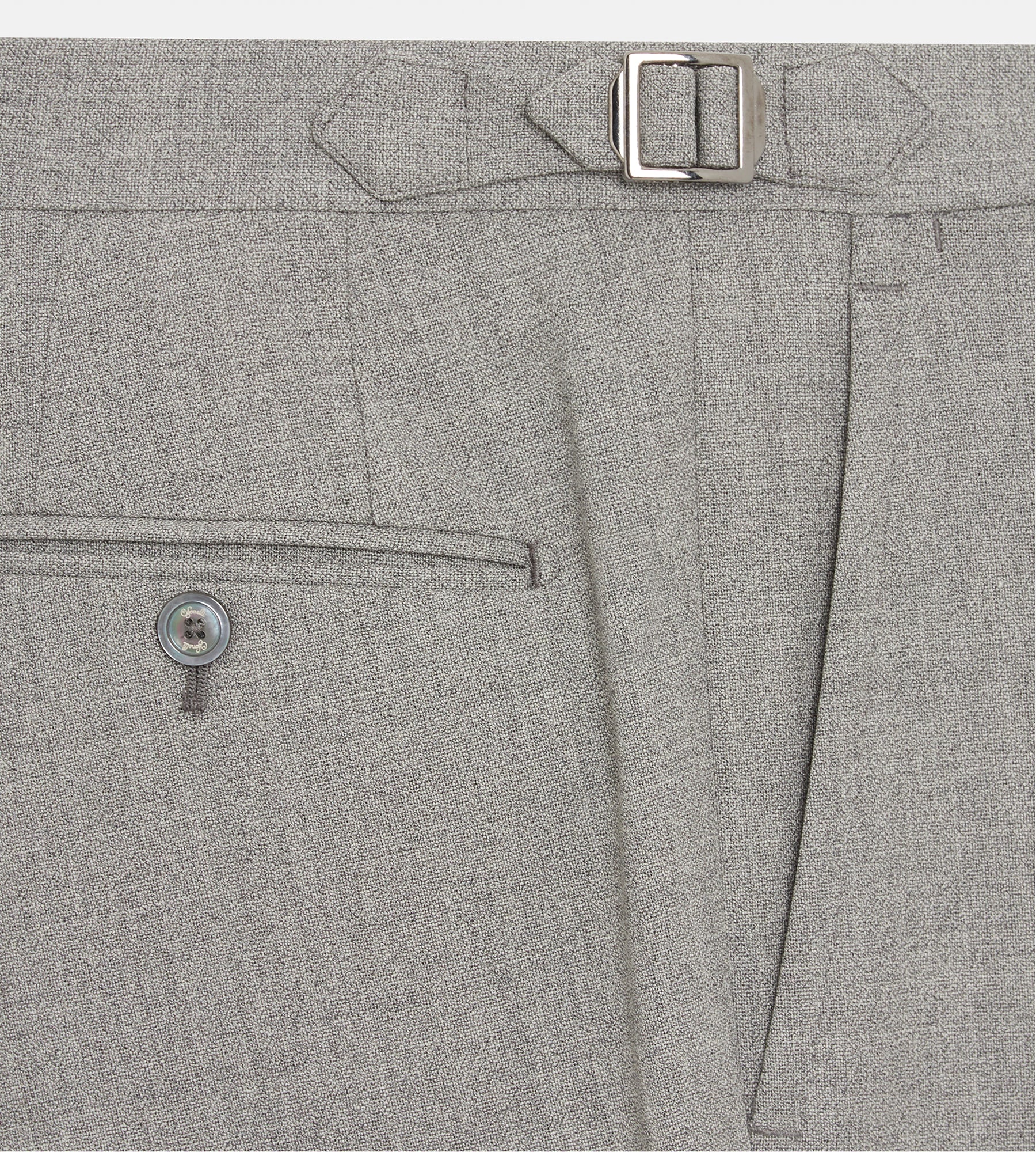 Costume 3 pièces gris en laine
