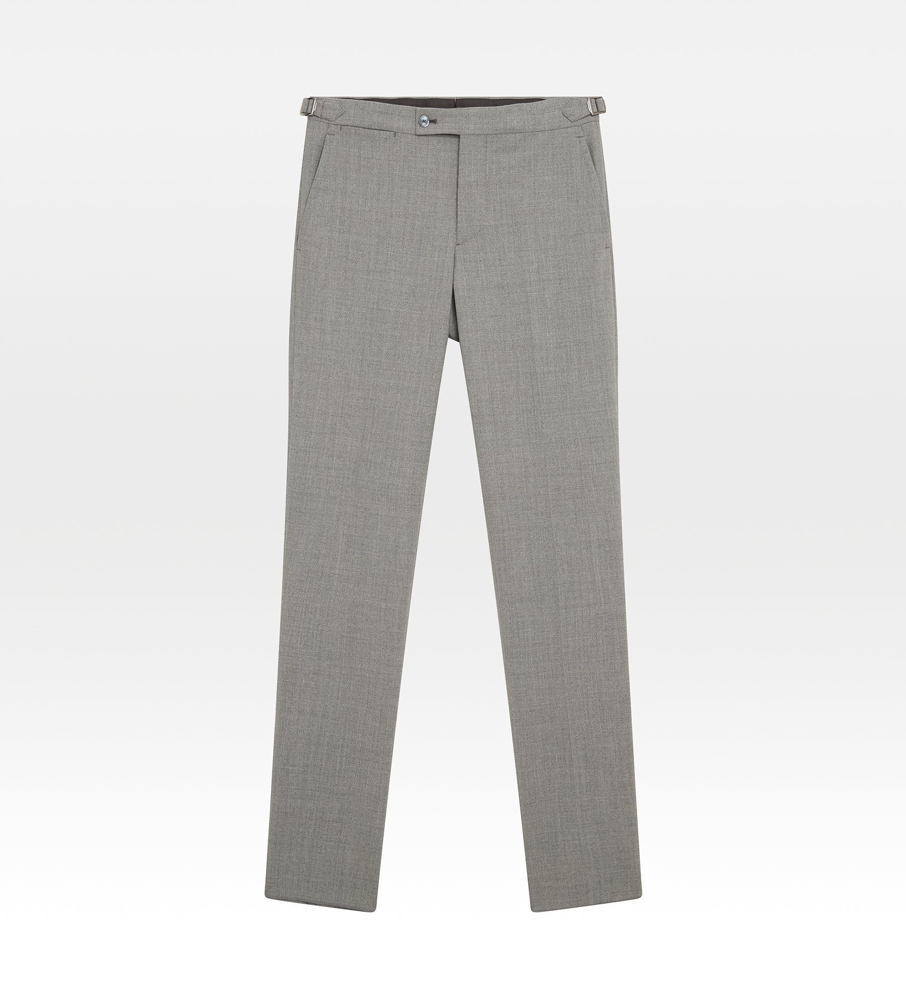 Costume 3 pièces gris en laine
