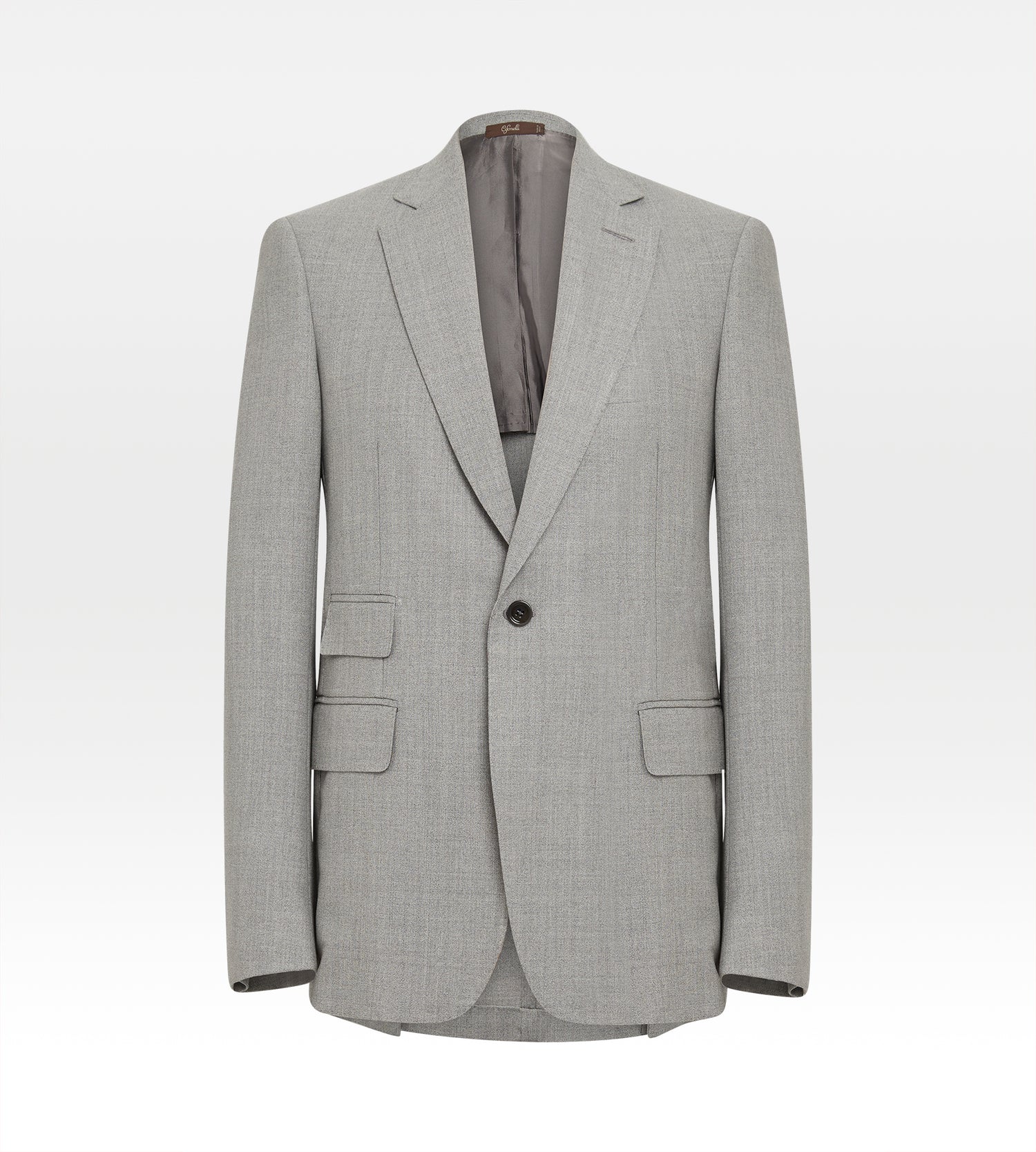 Costume 3 pièces gris en laine