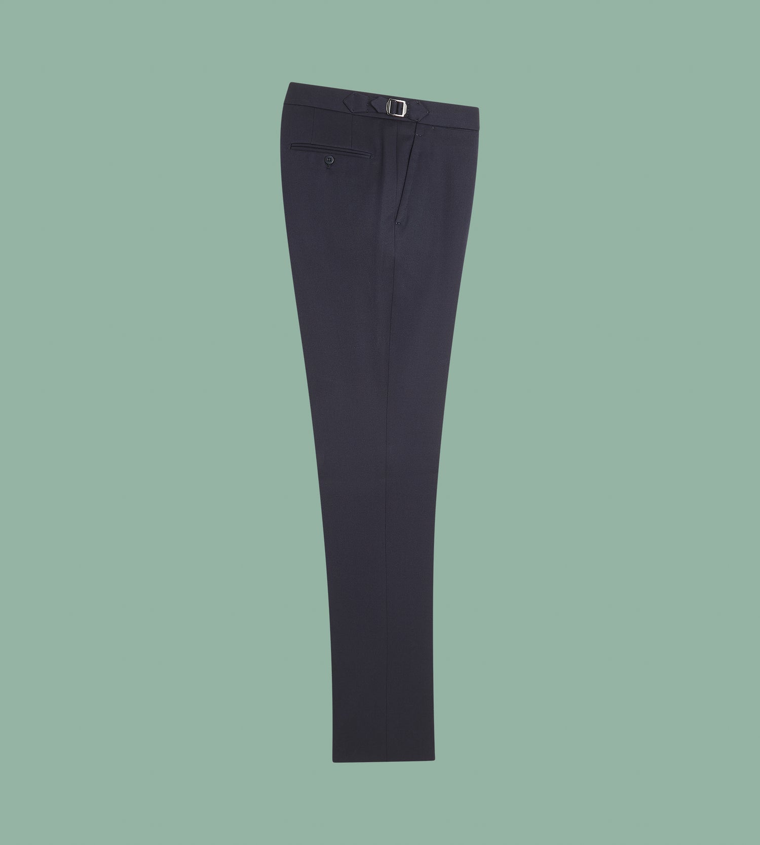 Pantalon bleu marine en twill
