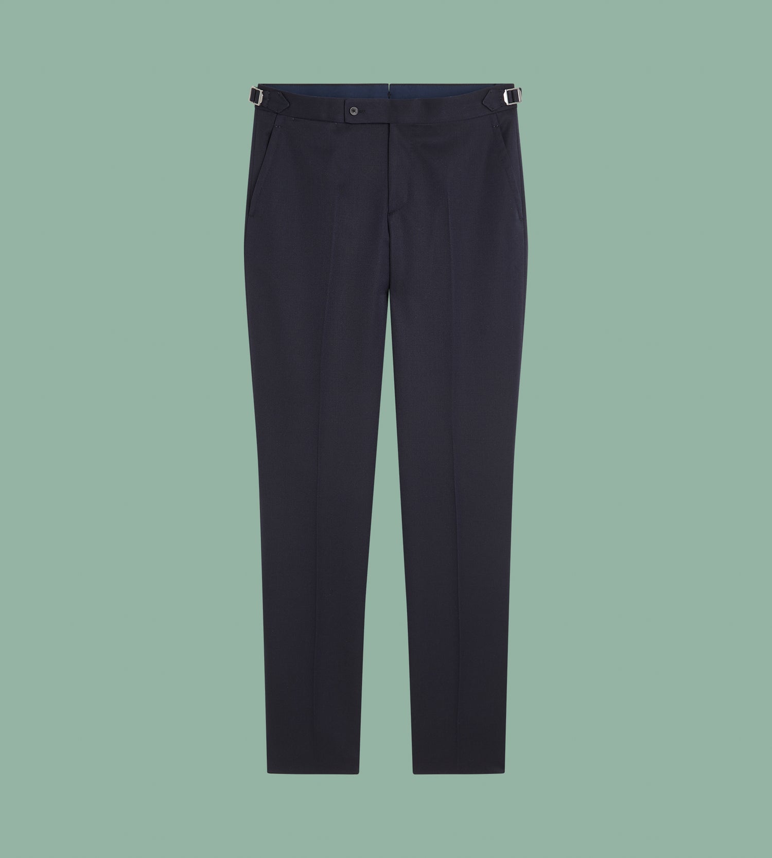 Pantalon bleu marine en twill
