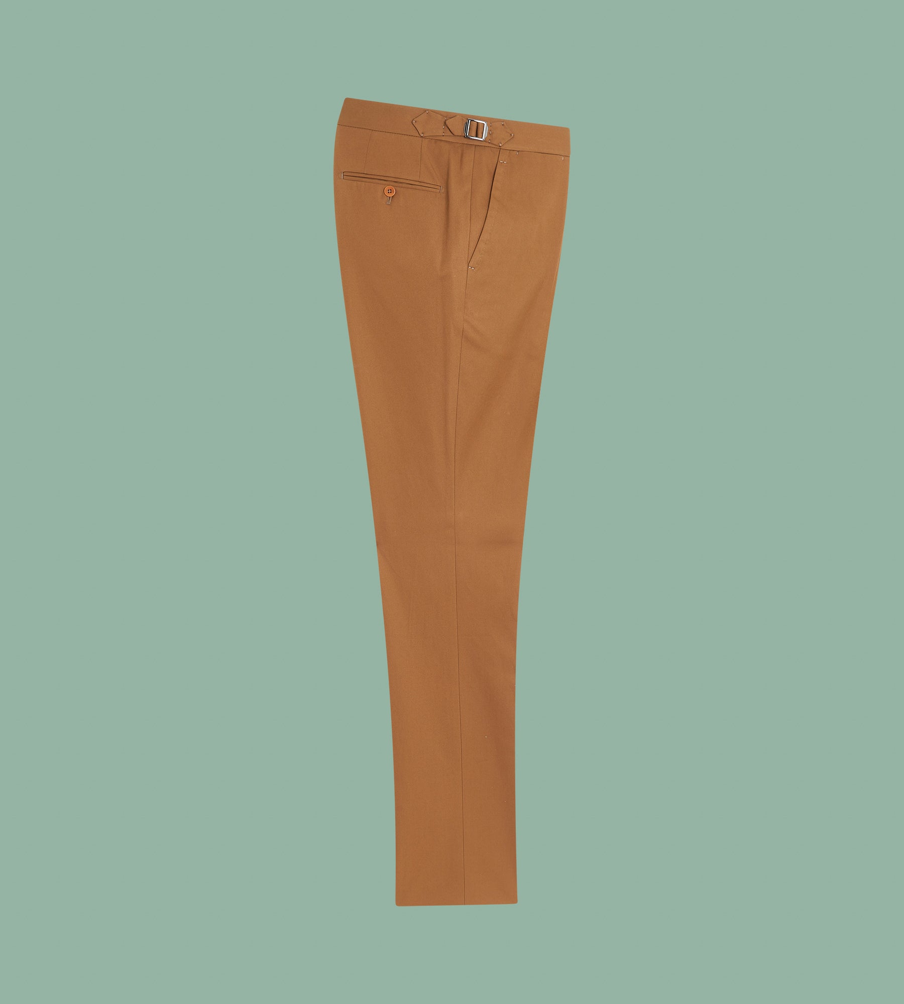 Pantalon tobacco en coton