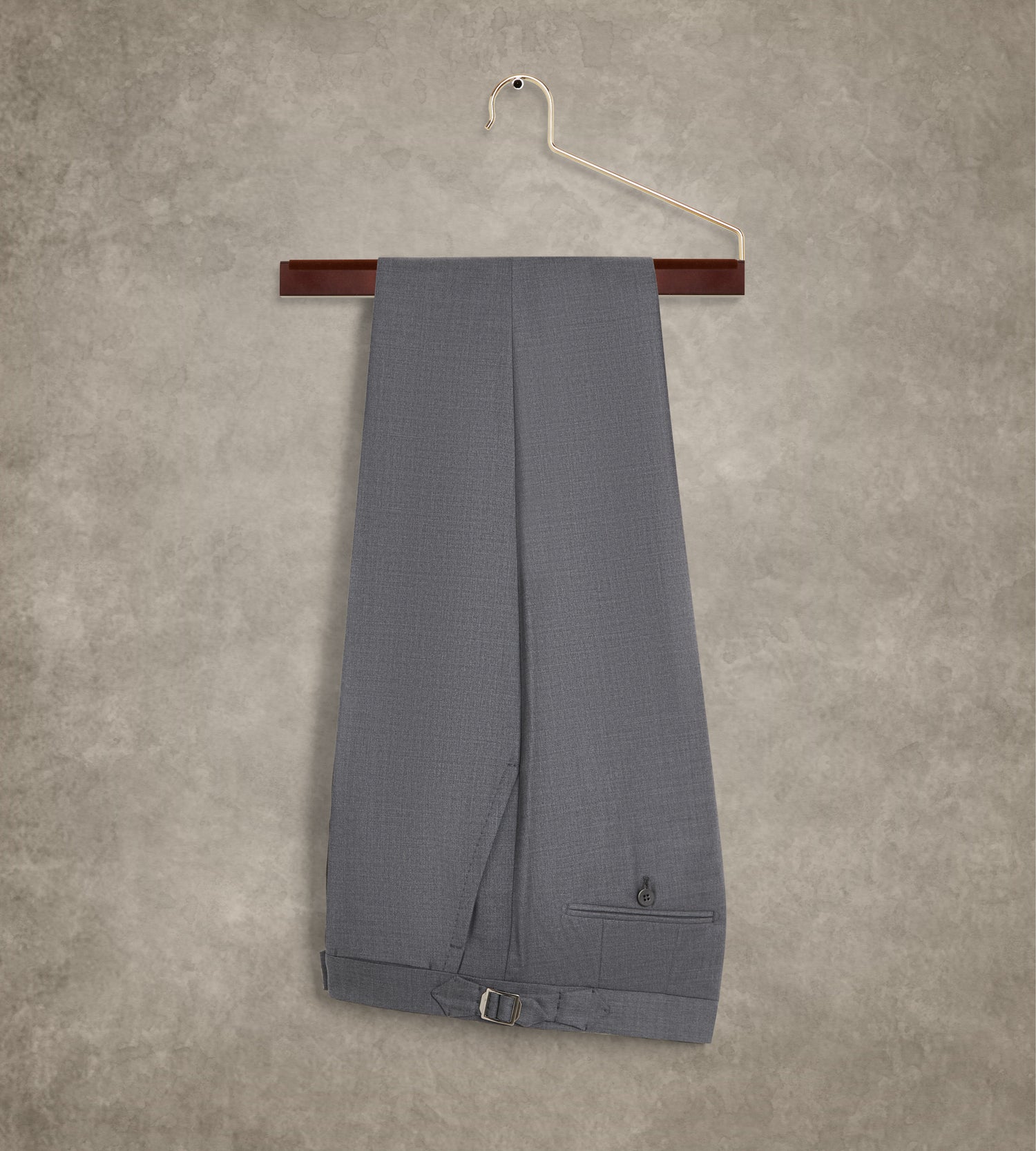 Pantalon gris en laine