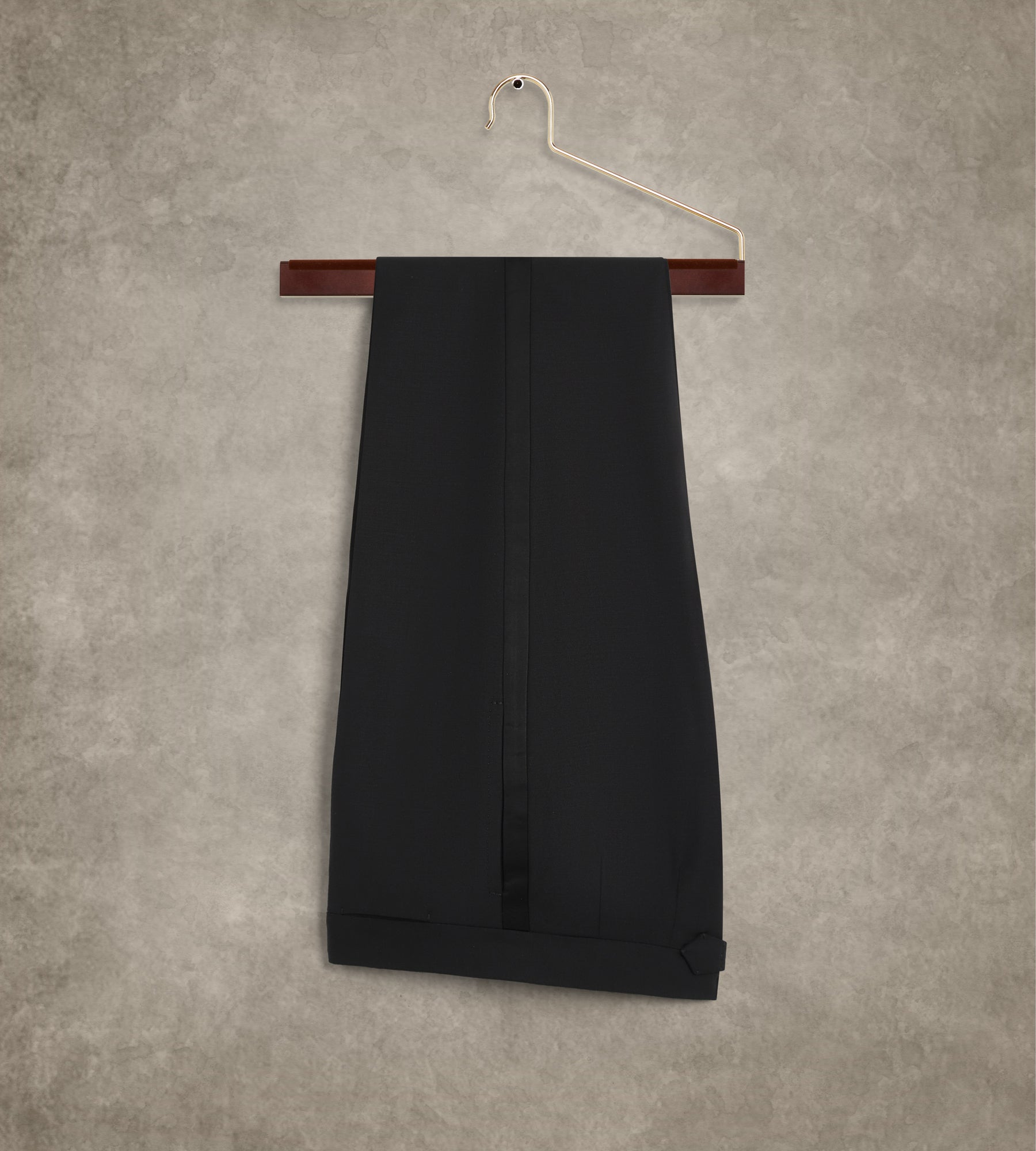 Smoking noir en laine & mohair