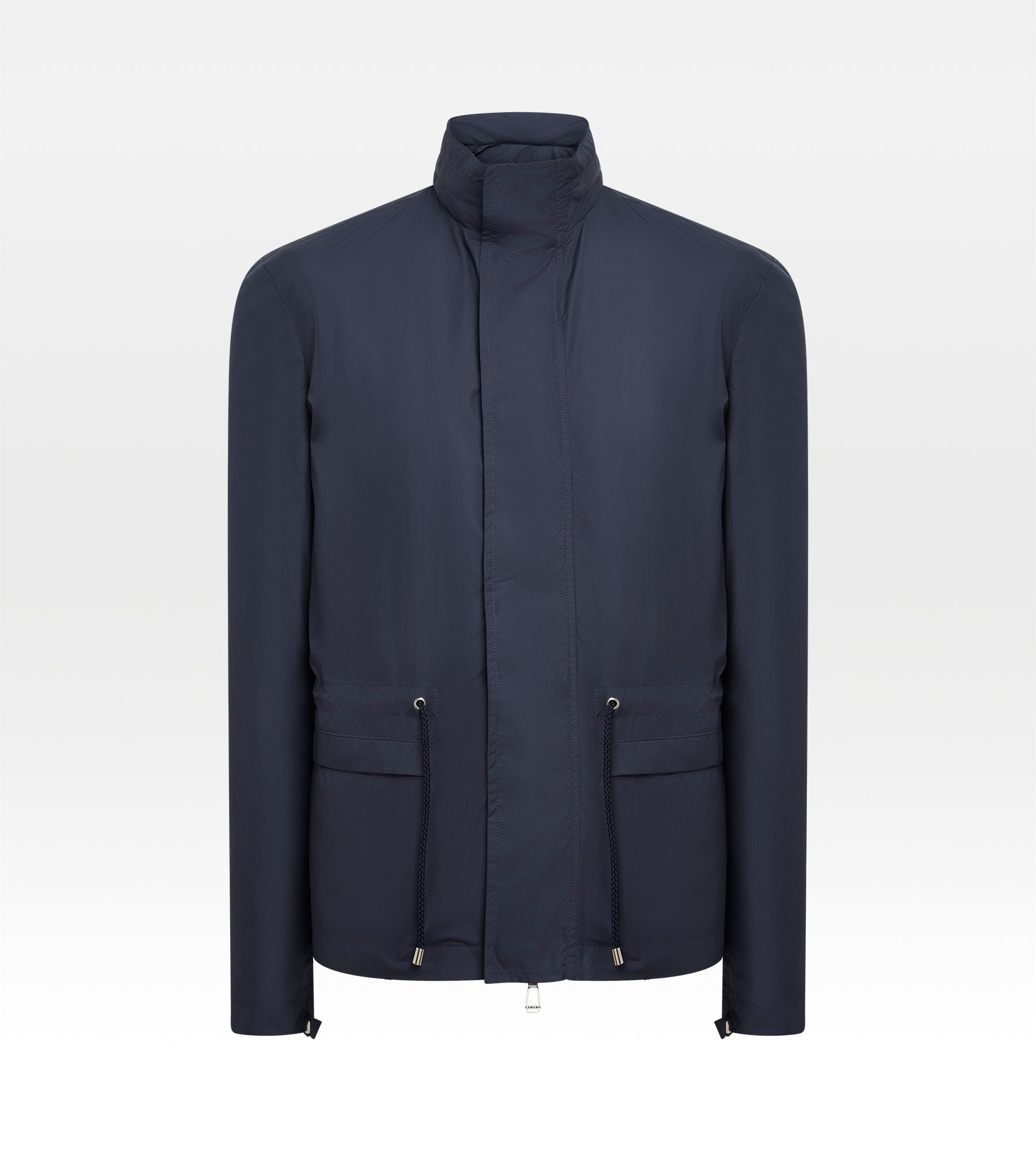 Parka bleu marine en nylon