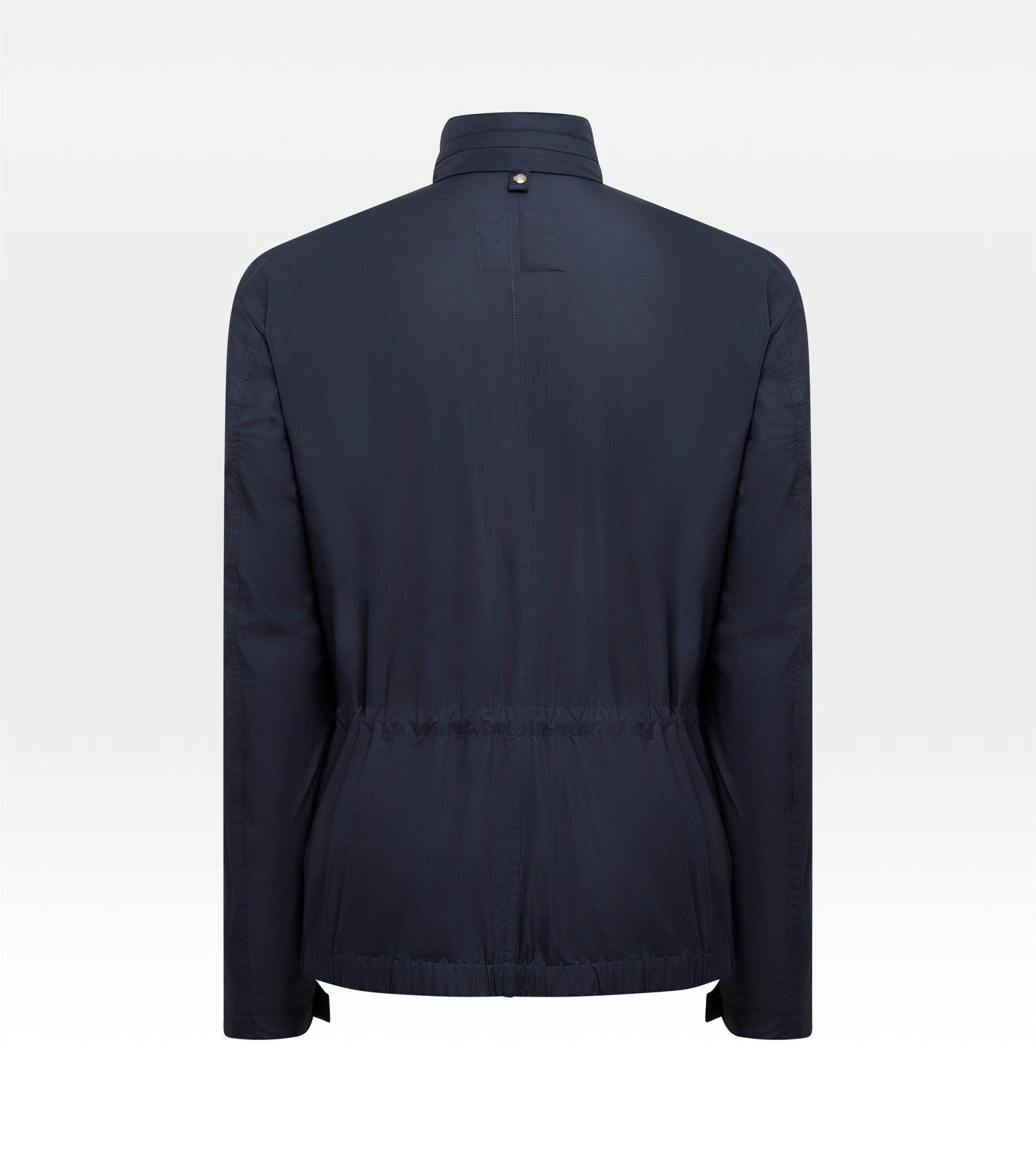 Parka bleu marine en nylon
