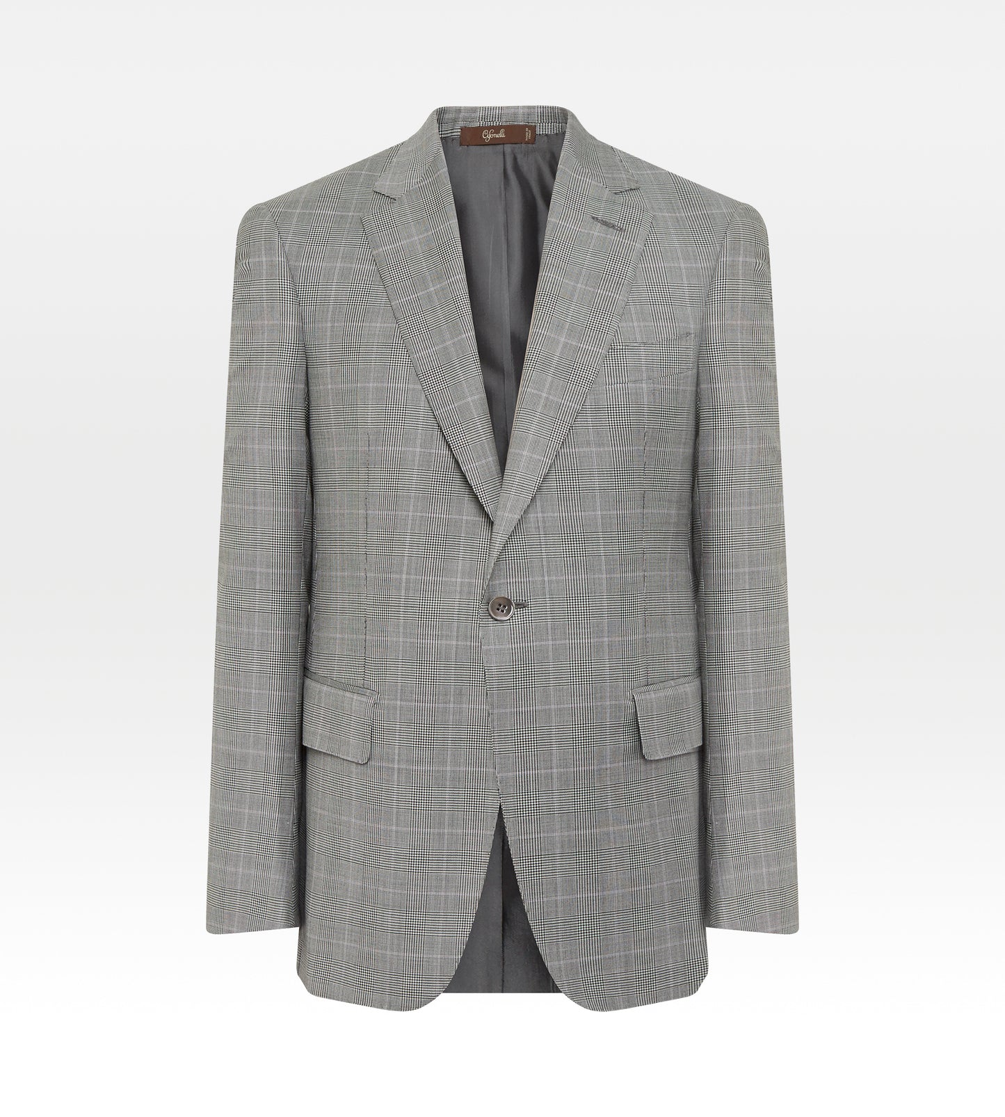 Costume 3 pièces Prince de Galles gris