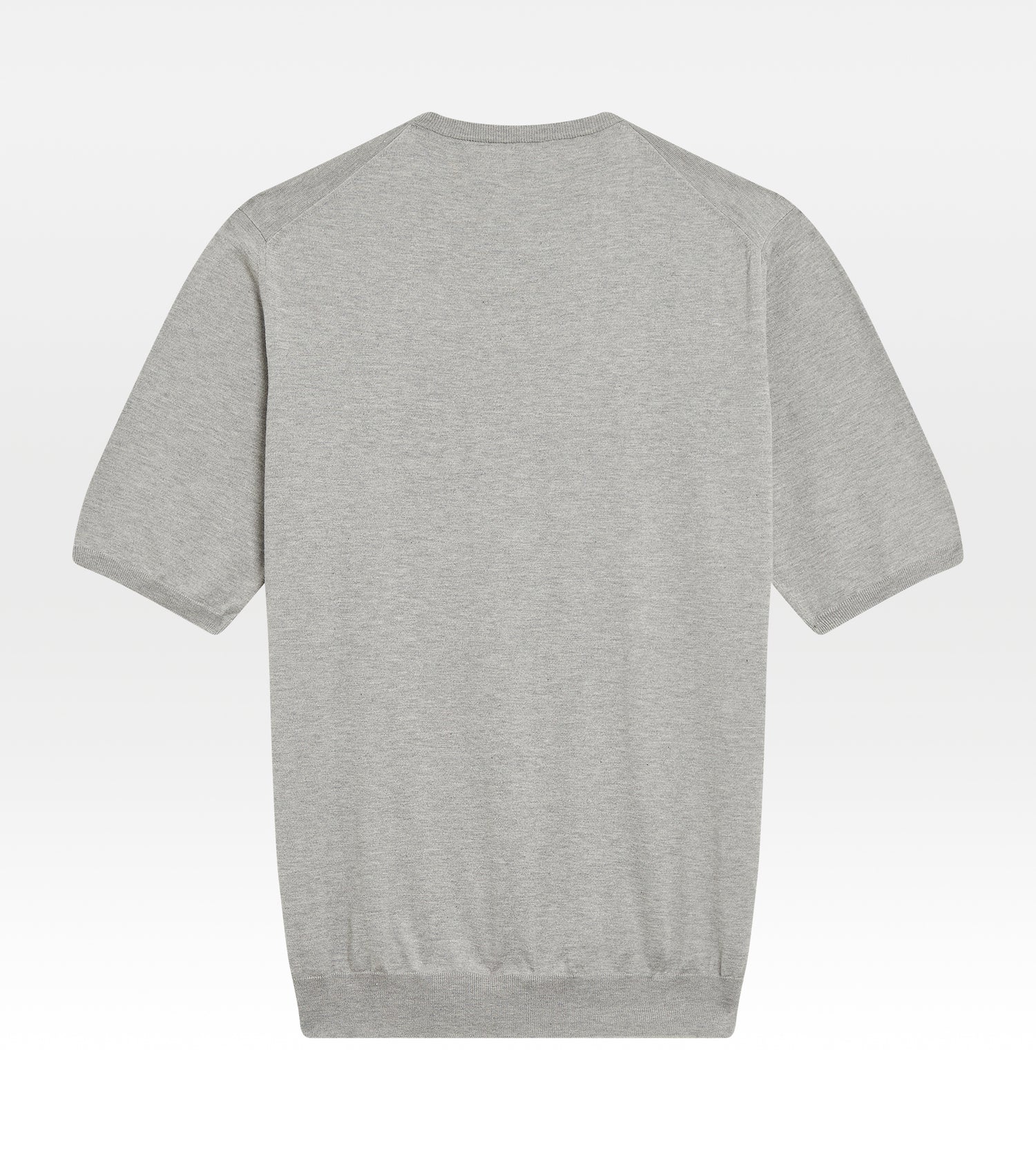 T-shirt en maille de coton gris
