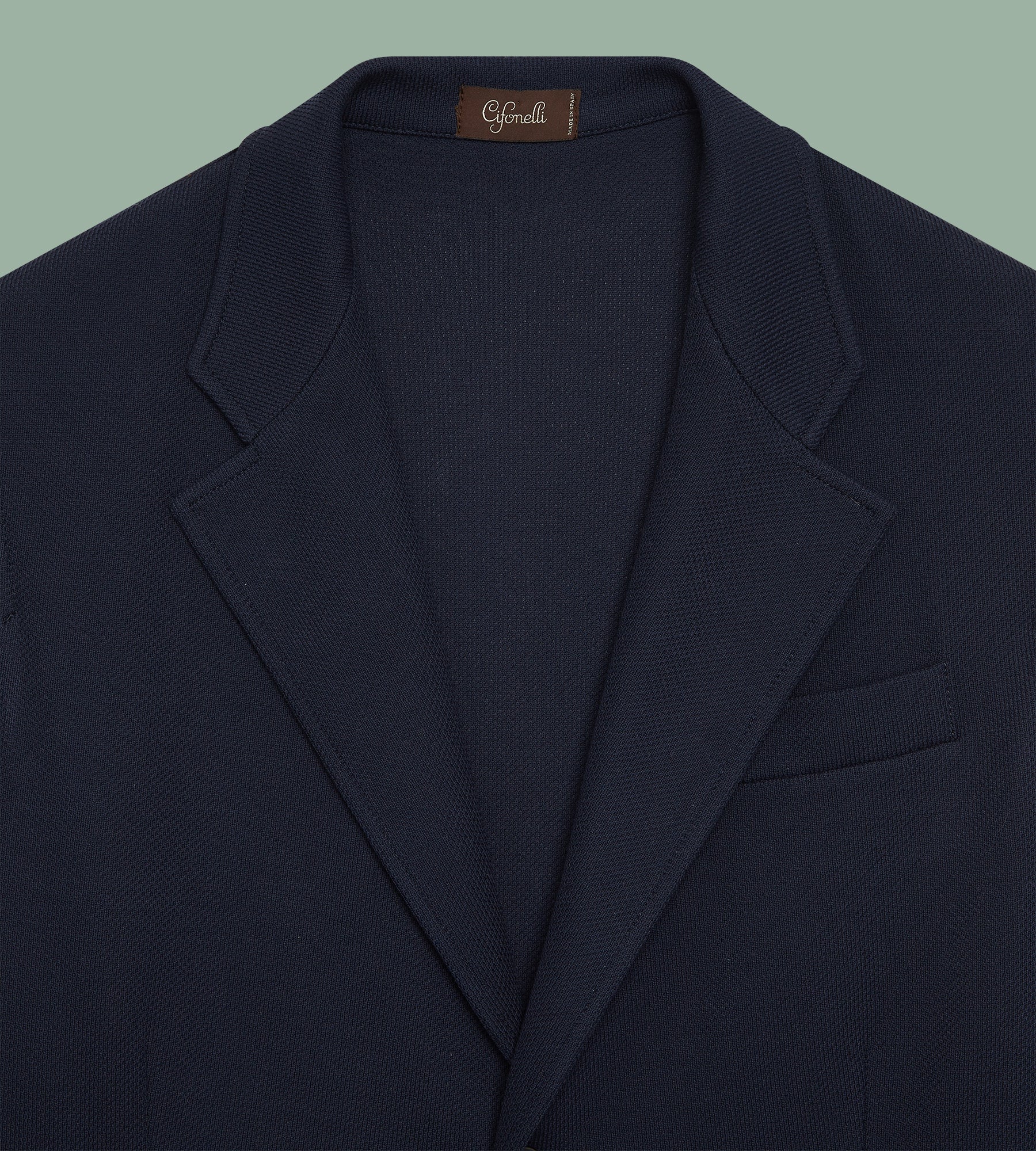 Teba Lorenzo bleu marine en coton