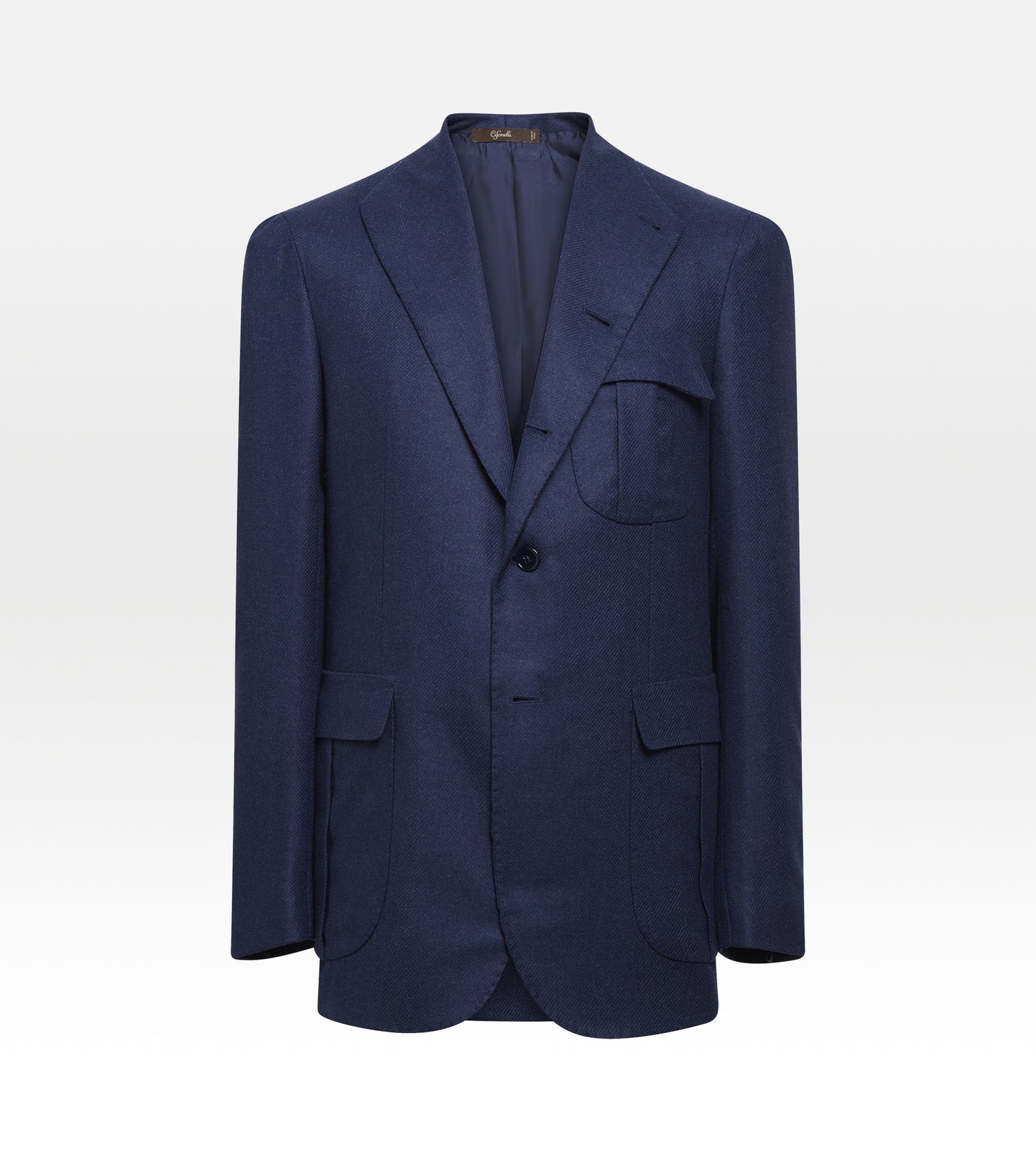 Veste Piémont bleue en laine