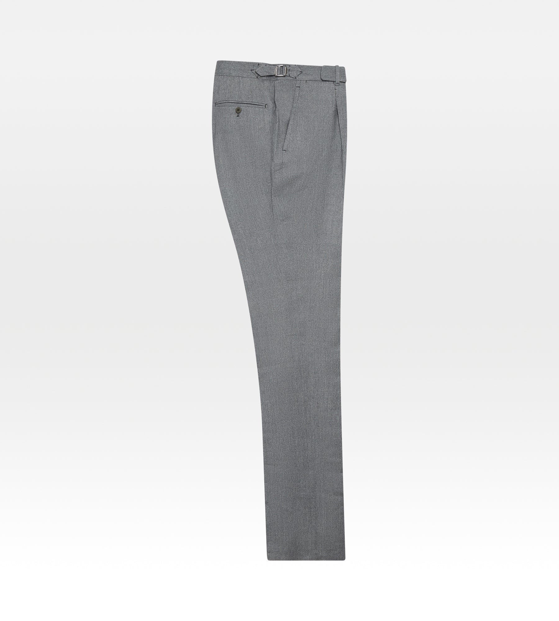 Costume gris en laine