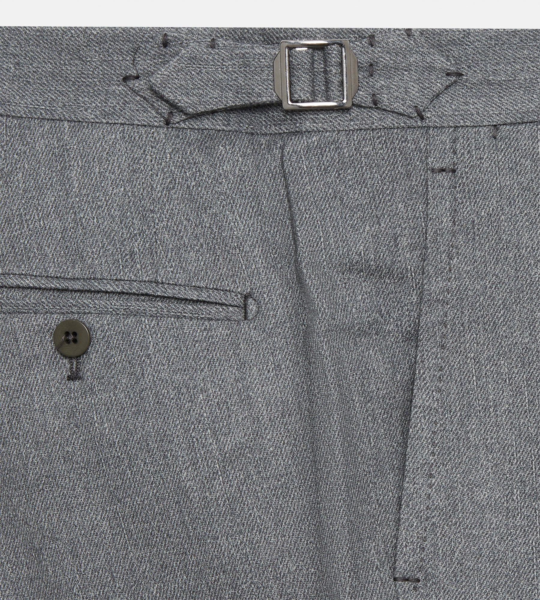 Costume gris en laine