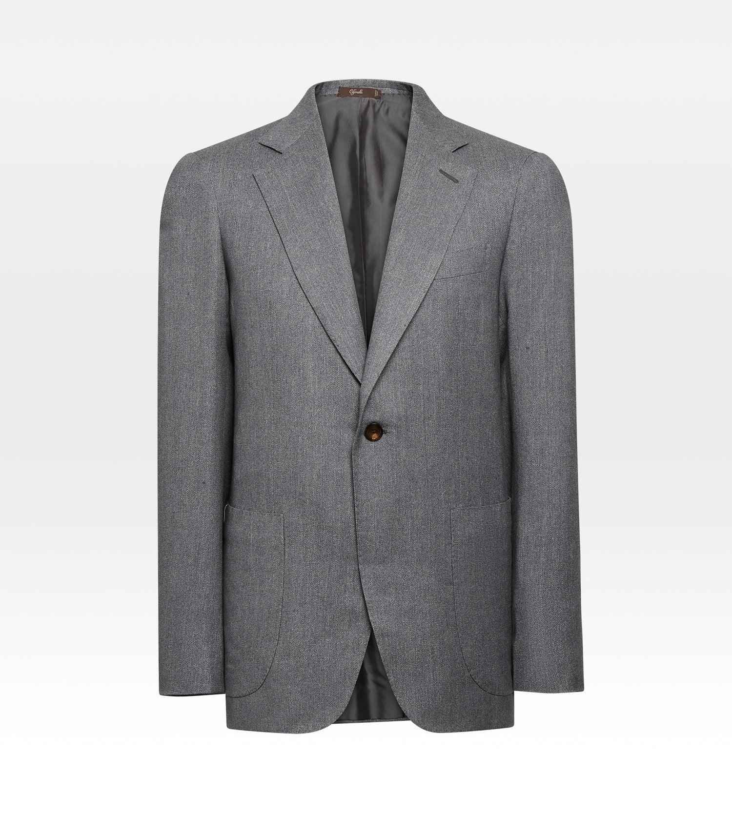 Costume gris en laine