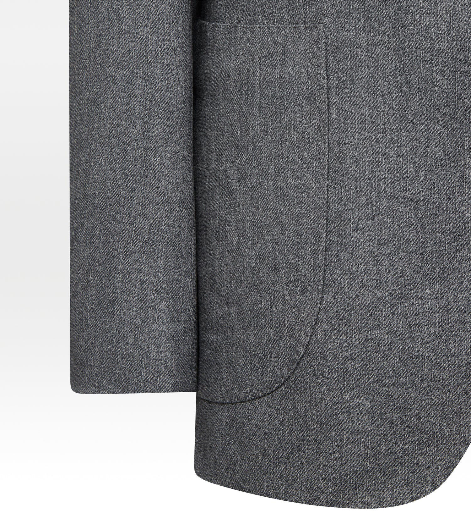 Costume gris en laine