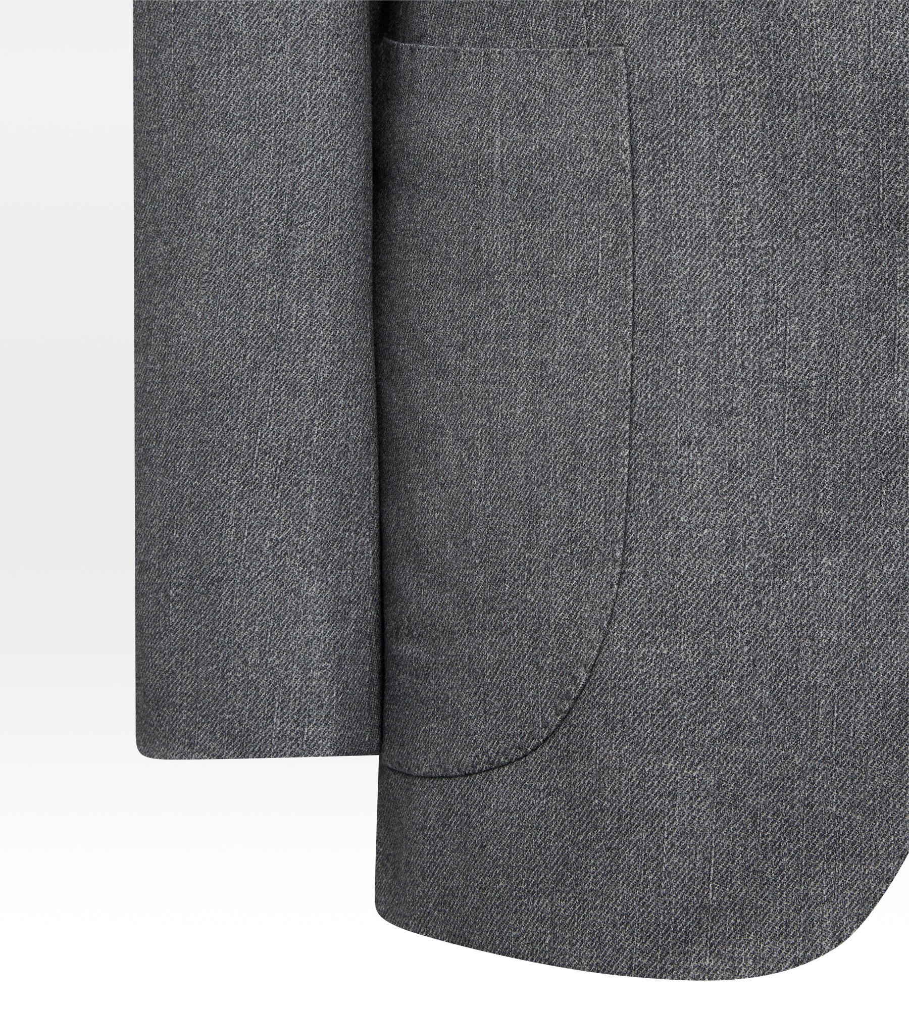 Costume gris en laine