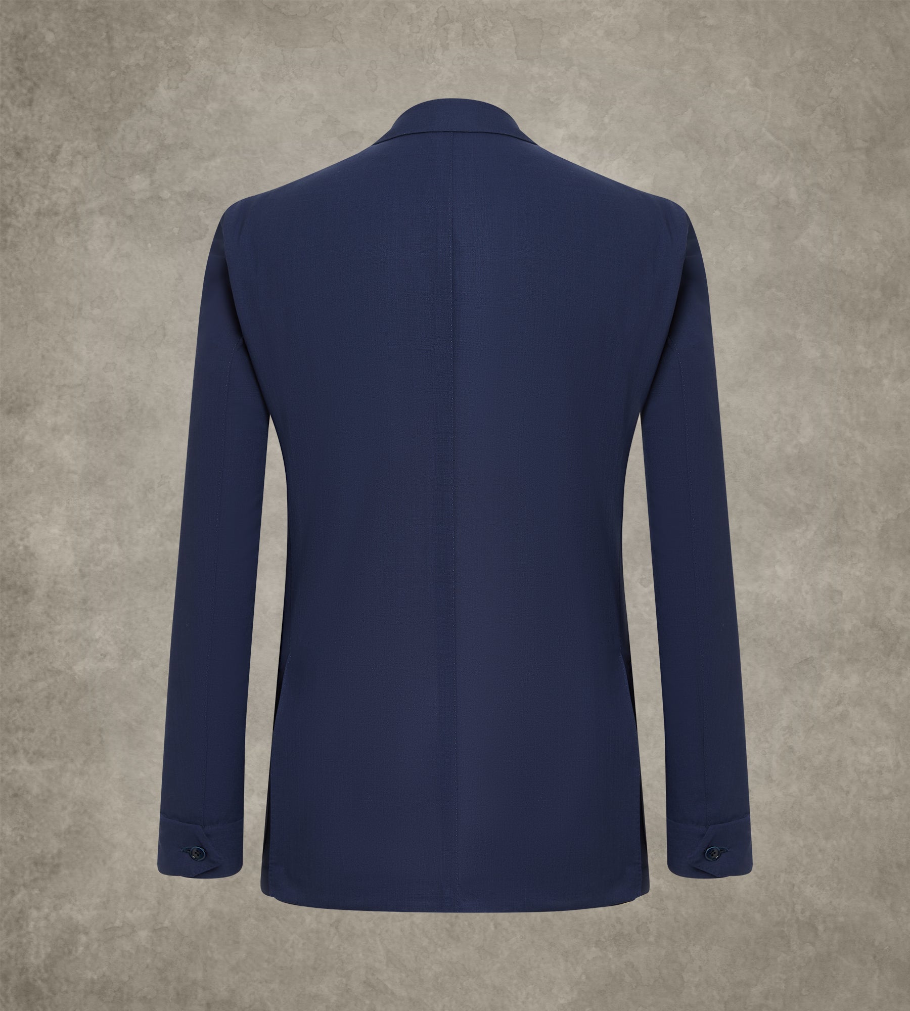 Veste Lorenzo bleu marine en laine froide infroissable