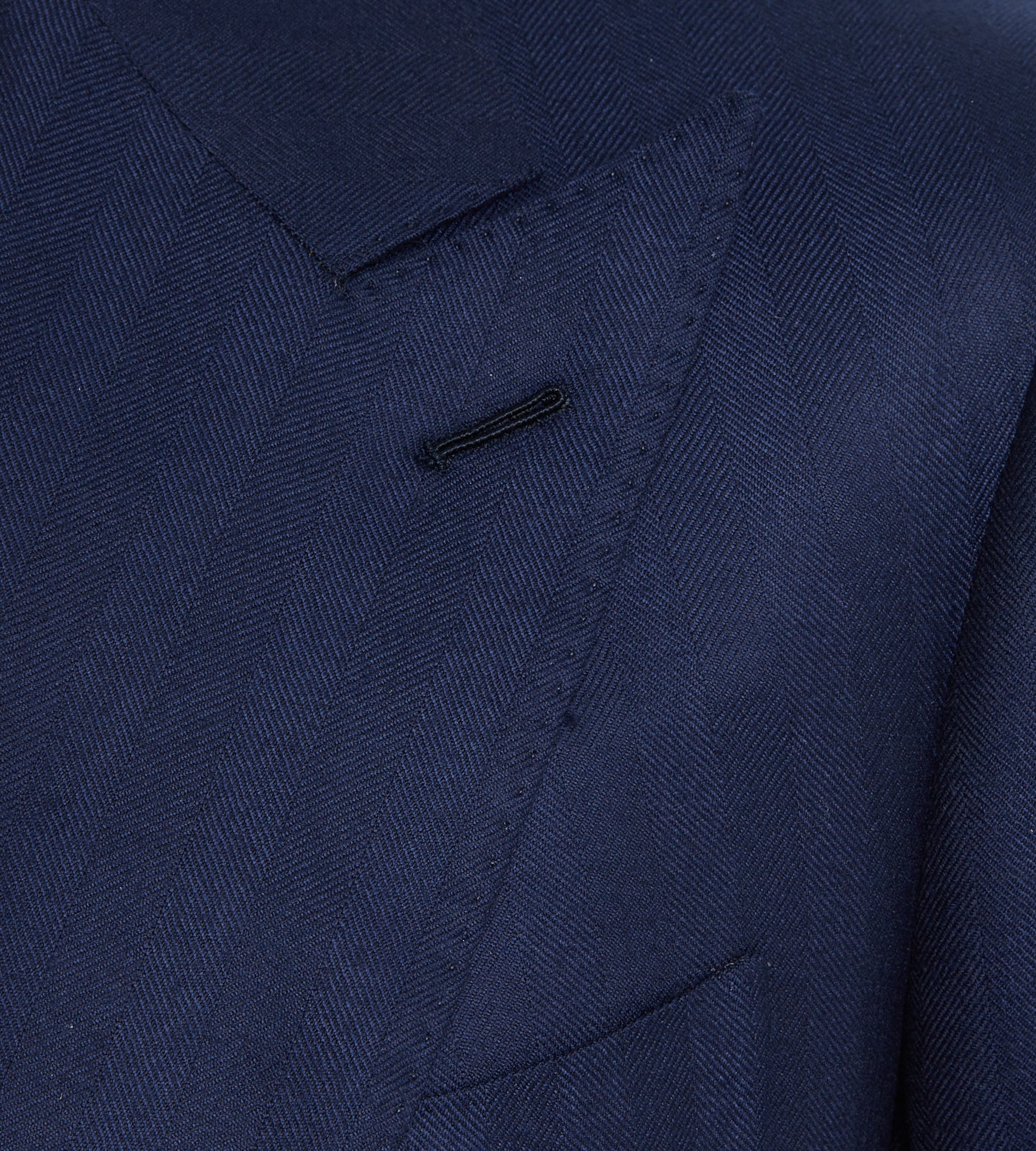 Veste Massimo bleu marine en laine et cachemire