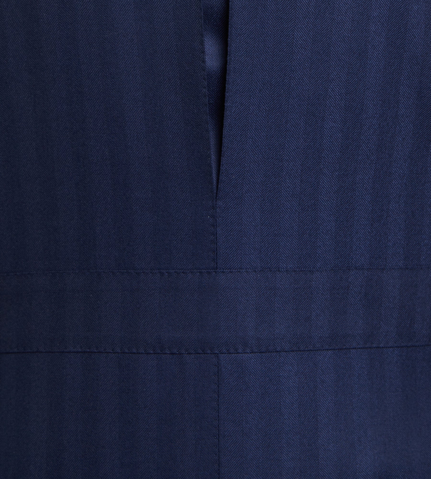 Veste Massimo bleu marine en laine et cachemire