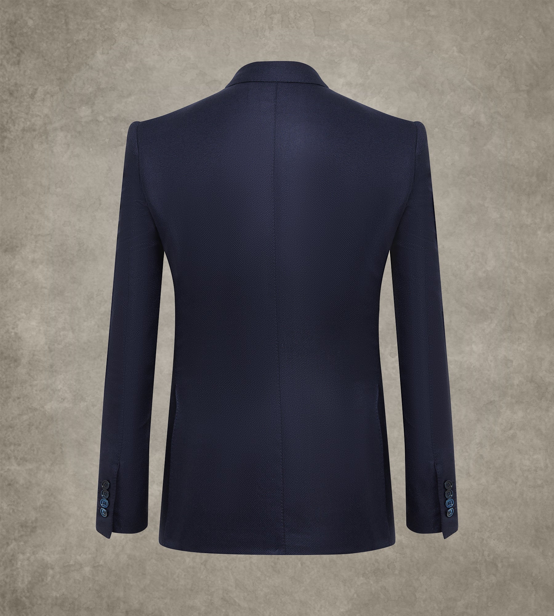 Veste bleu marine en cachemire & soie