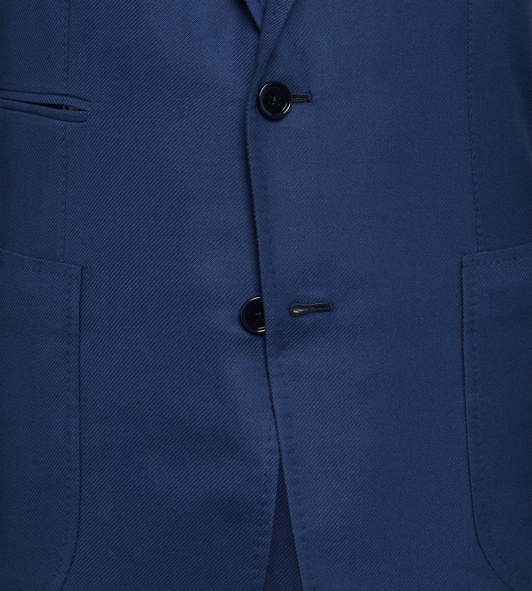 Veste Travel bleu royal en coton, cachemire & soie