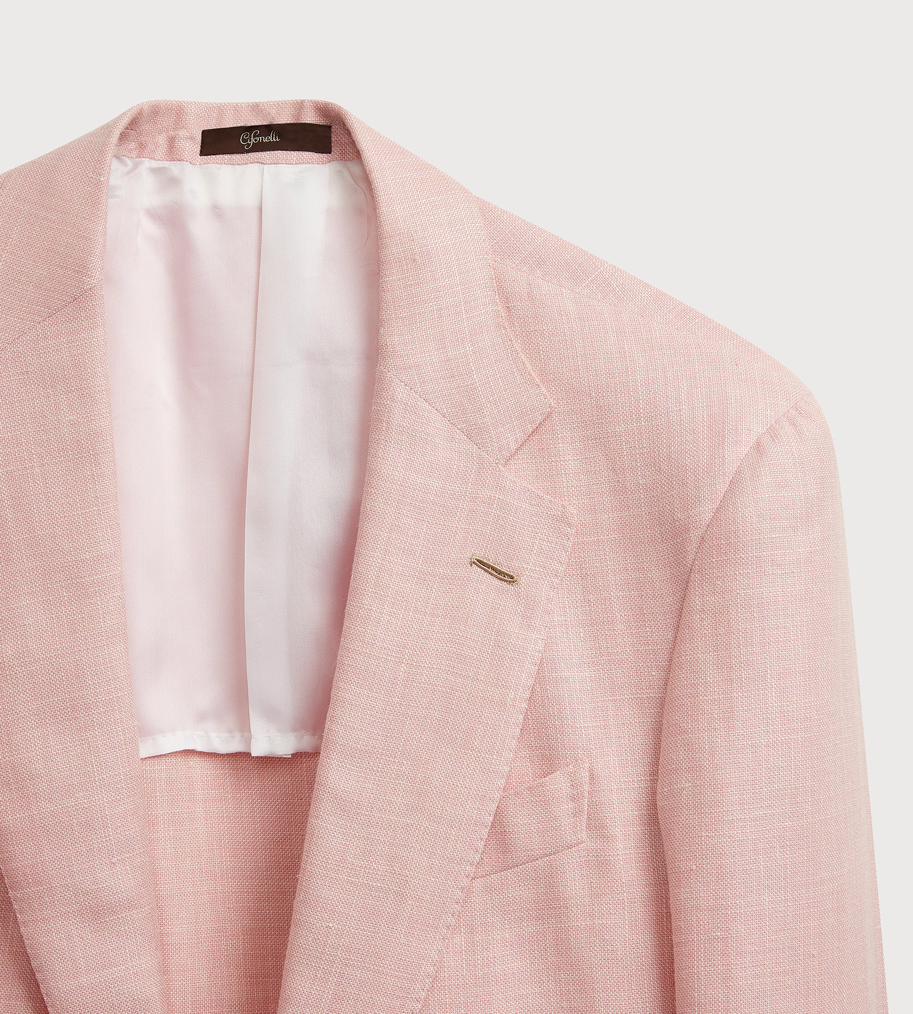 Veste en laine, soie et lin