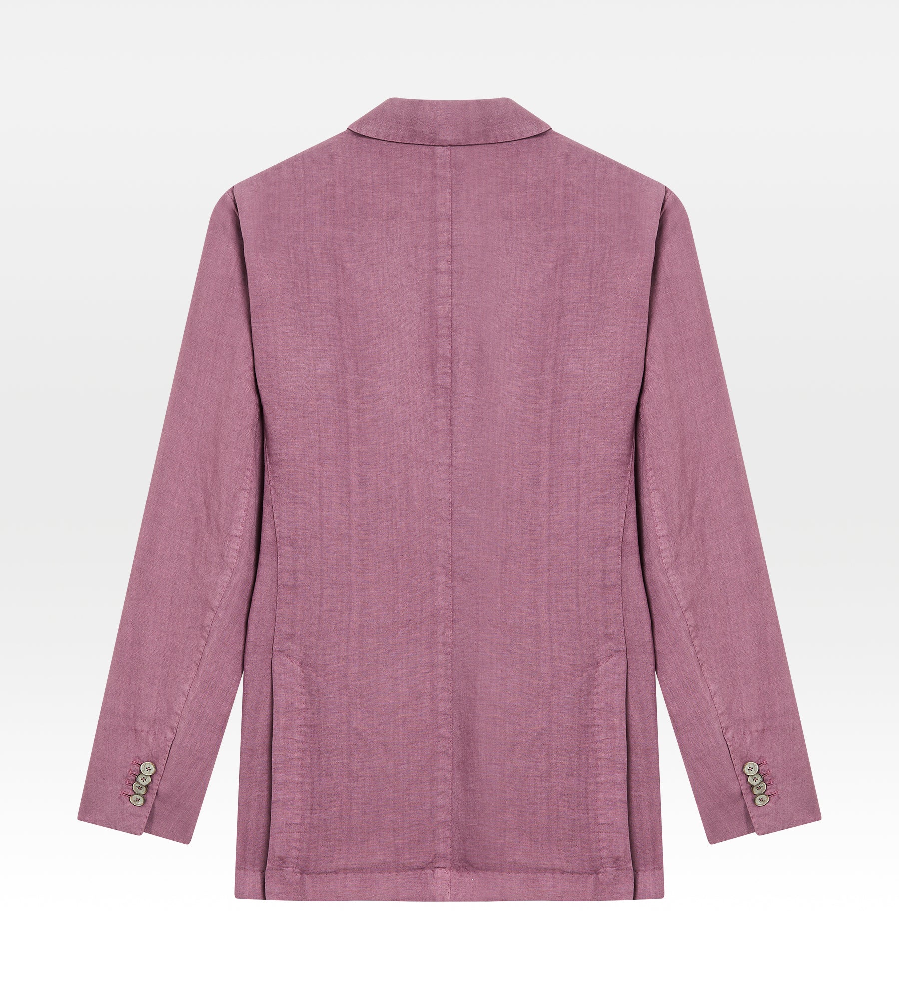Veste déstructurée rose en lin