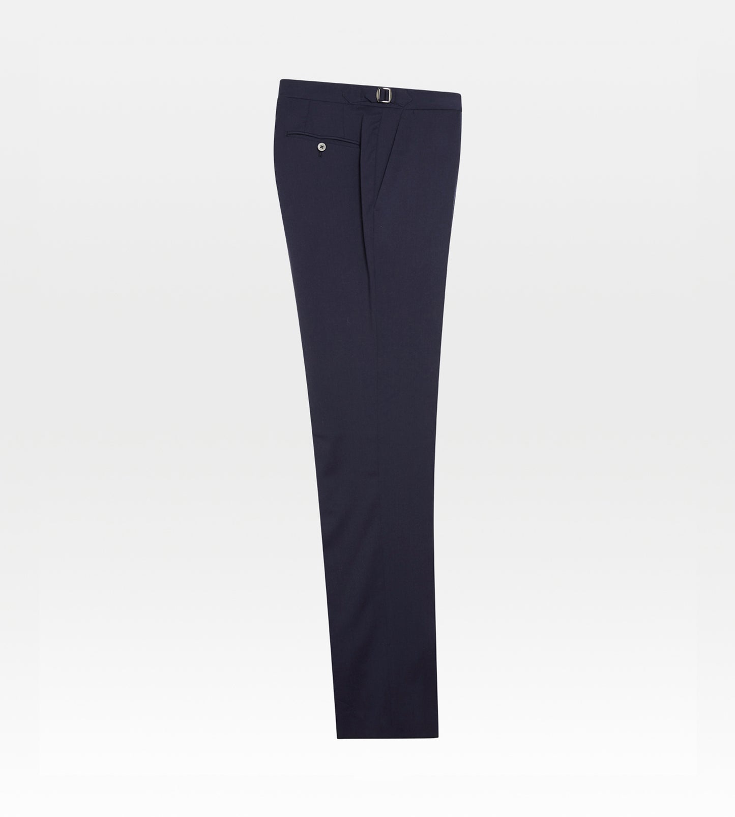 Costume croisé bas 6x1 Cifonelli en laine bleu