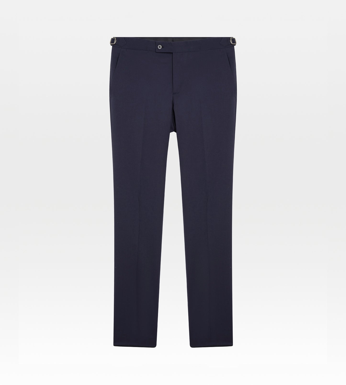 Costume croisé bas 6x1 Cifonelli en laine bleu