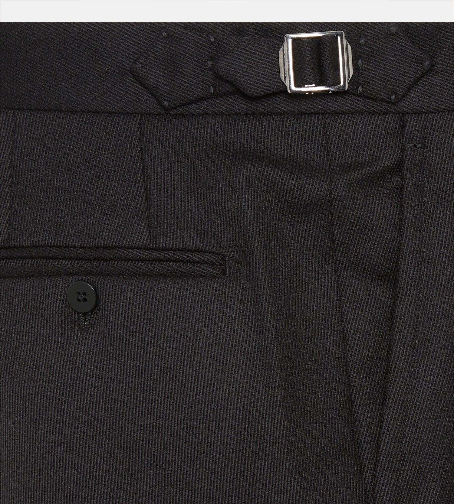 Pantalon en laine noir