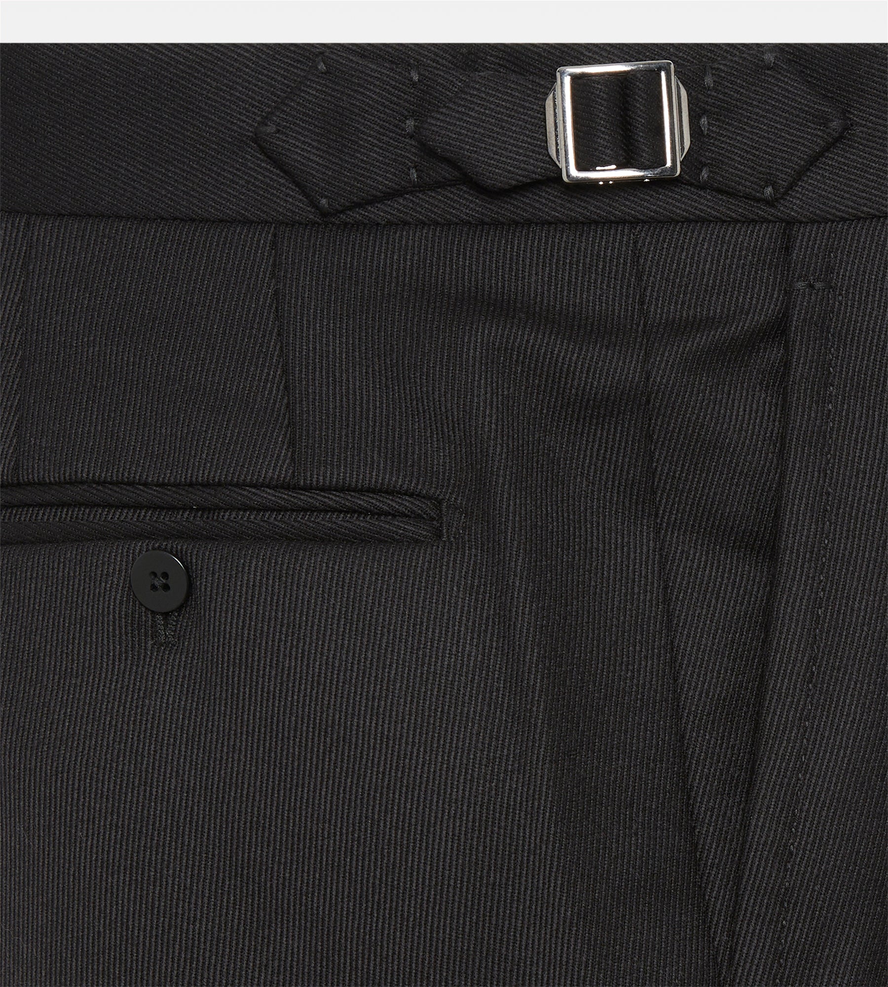 Pantalon en laine noir