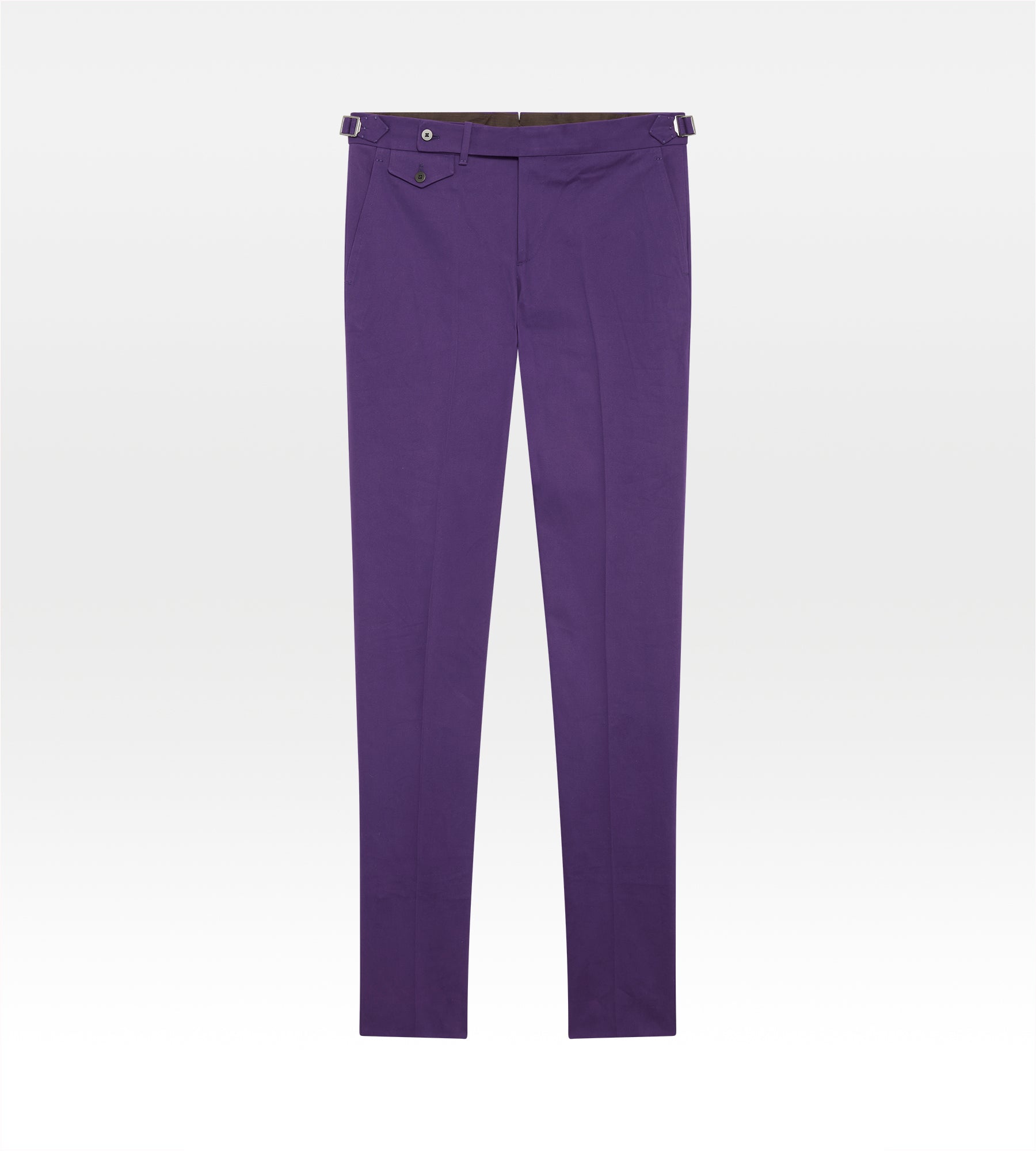 Pantalon en coton violet