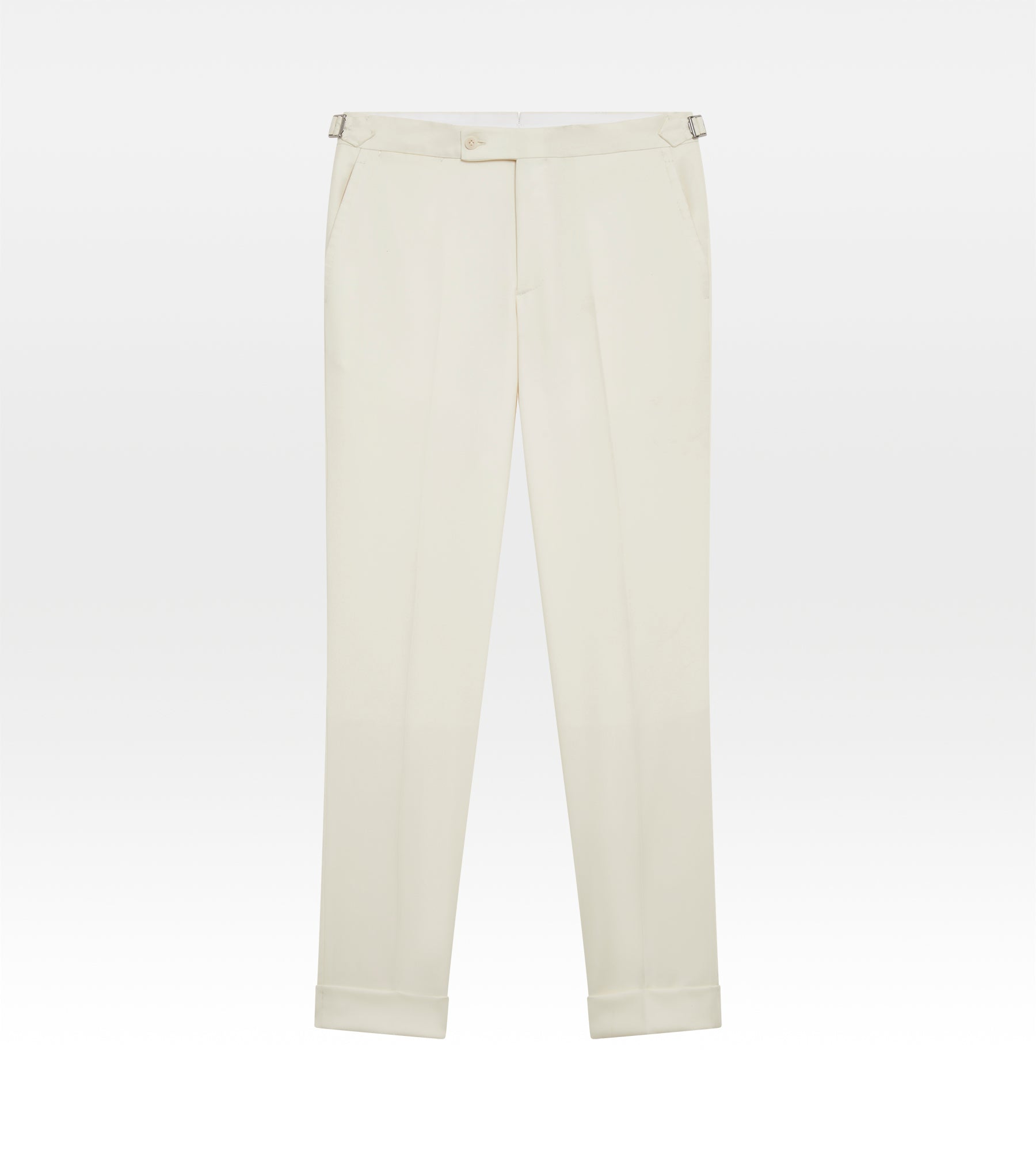 Pantalon crème en laine