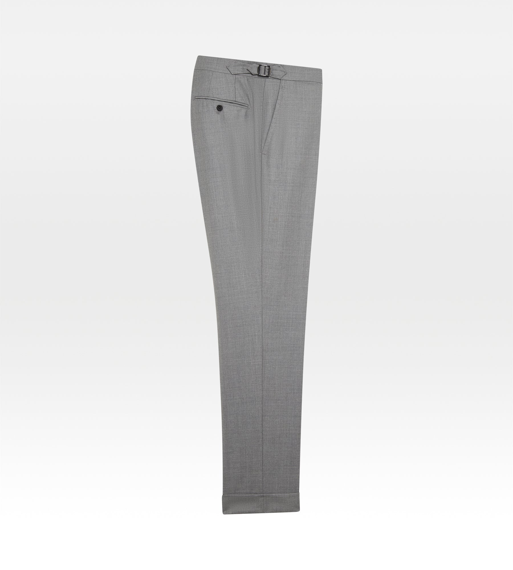 Pantalon gris en laine