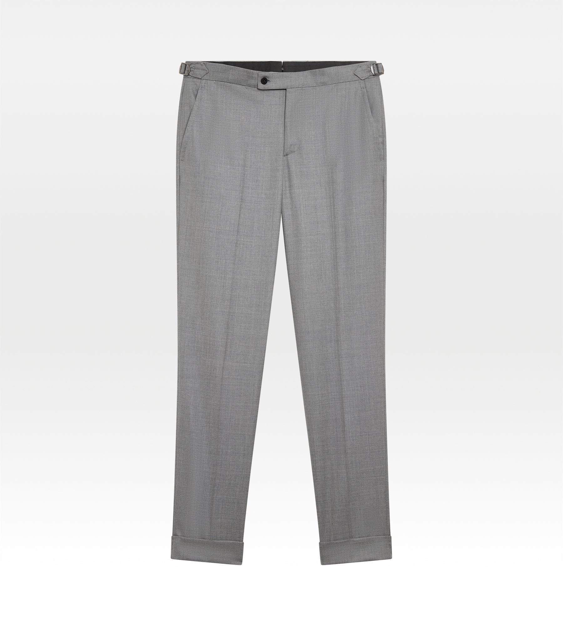 Pantalon gris en laine