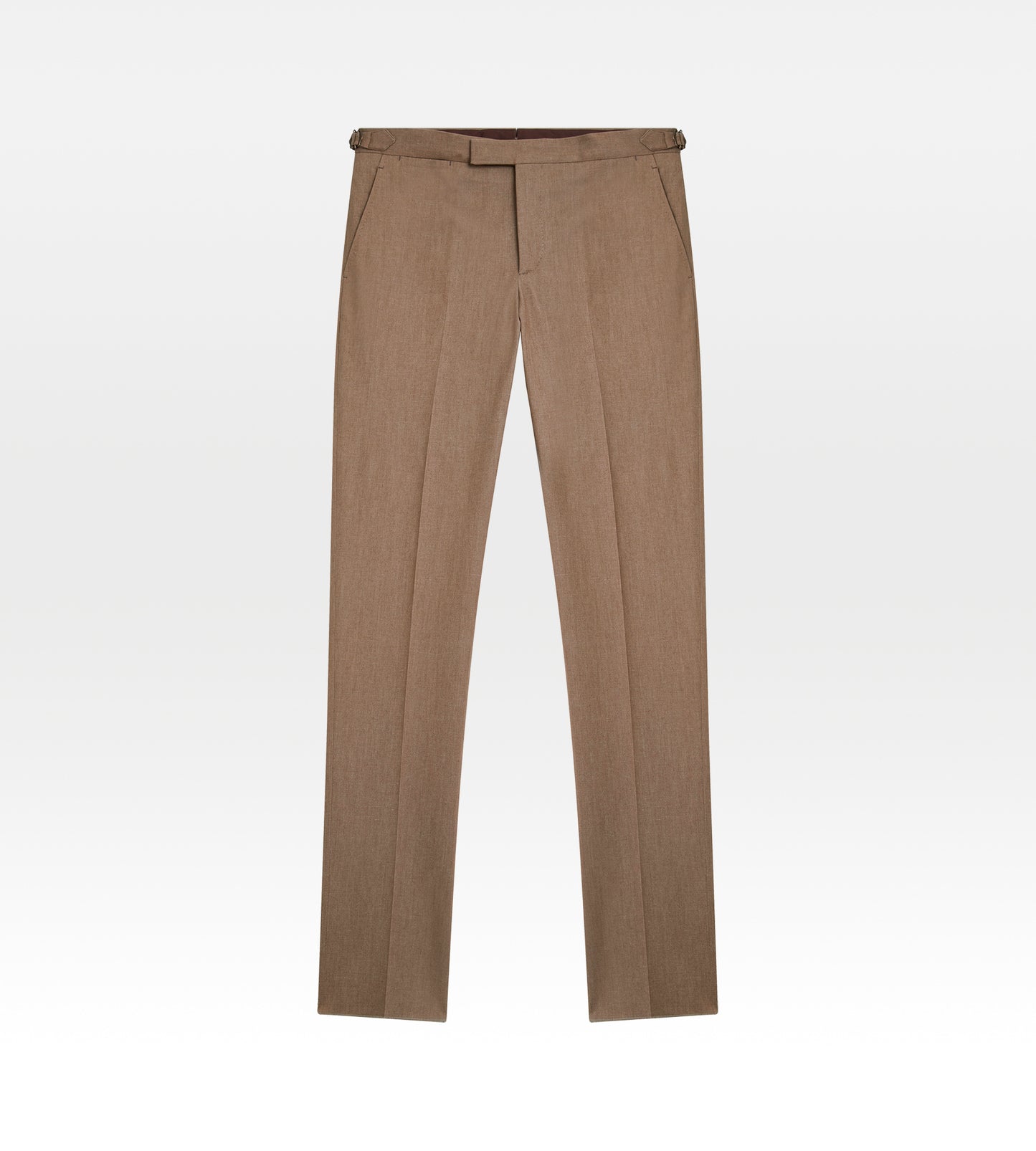 Pantalon en coton camel