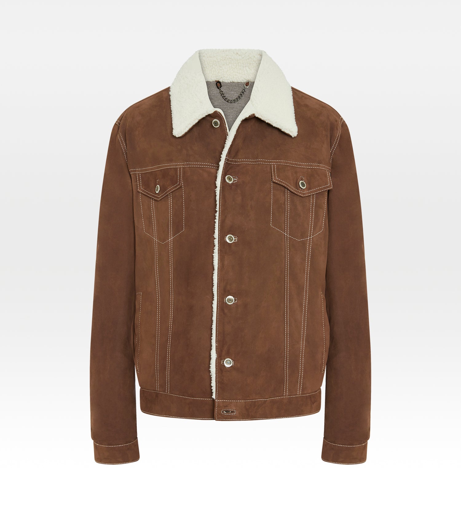 Veste camionneur en daim