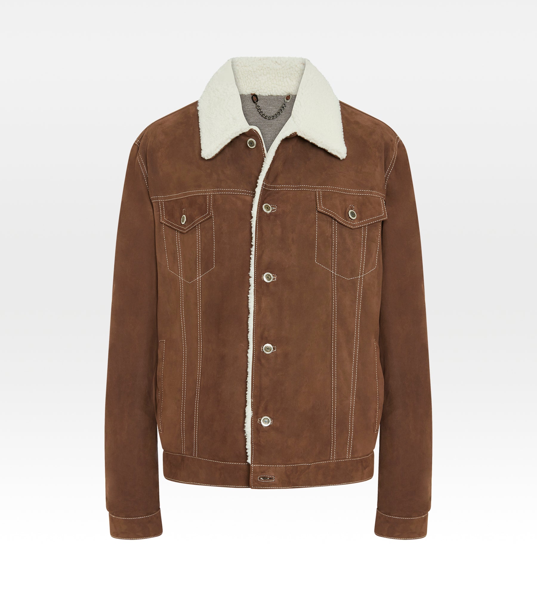 Veste camionneur en daim