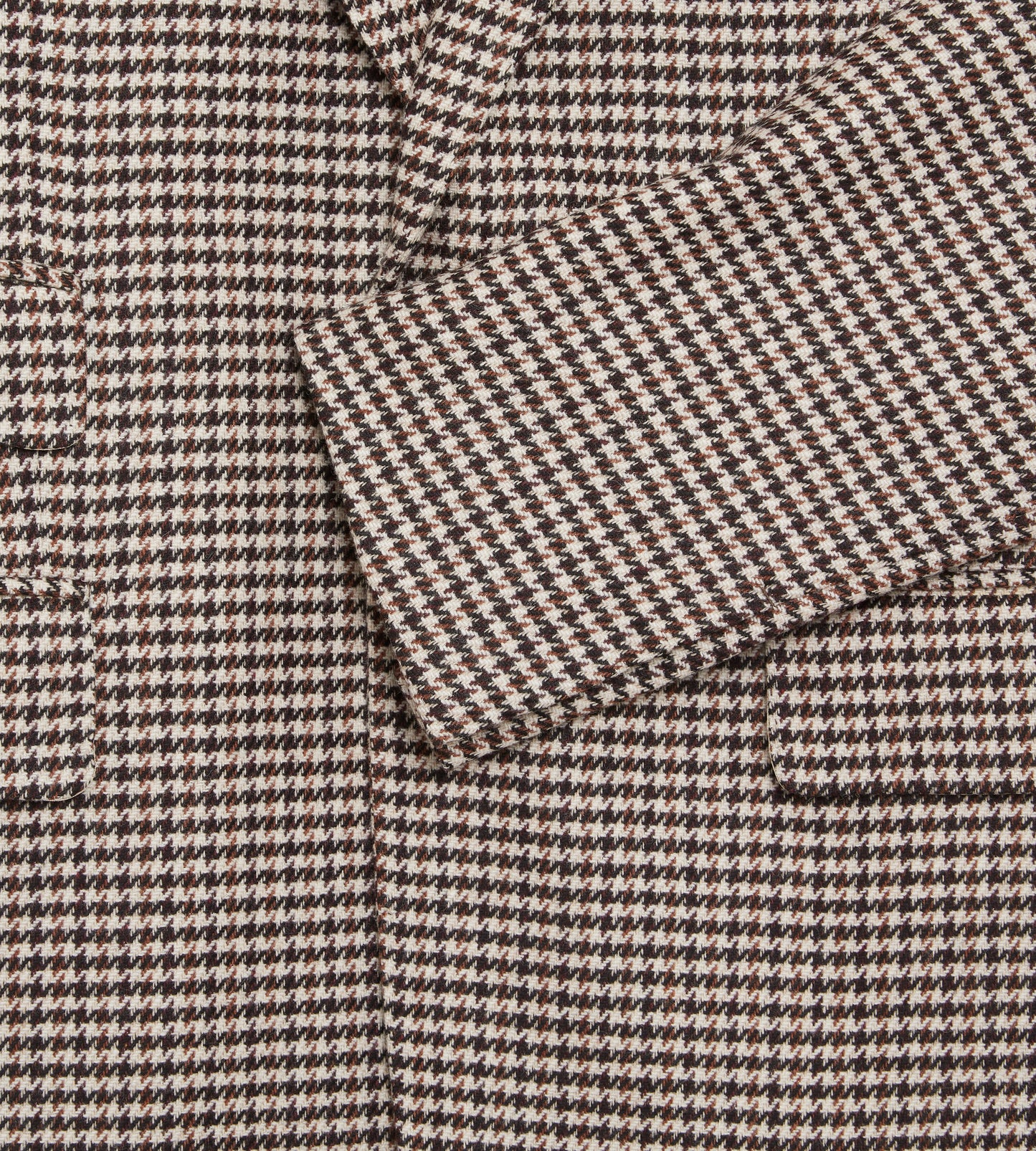 Veste en laine & cachemire pied-de-poule