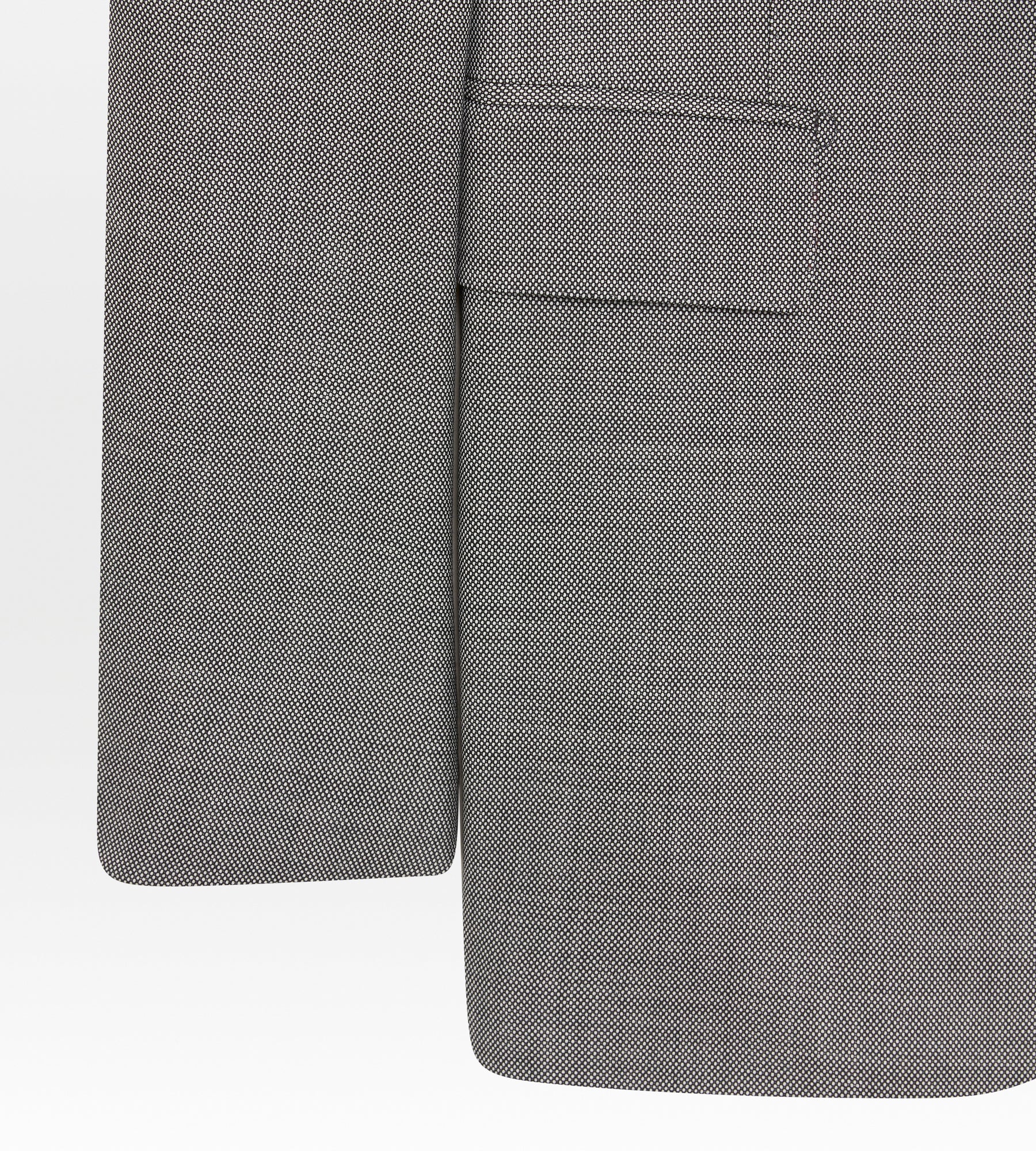 Costume pin head gris en laine