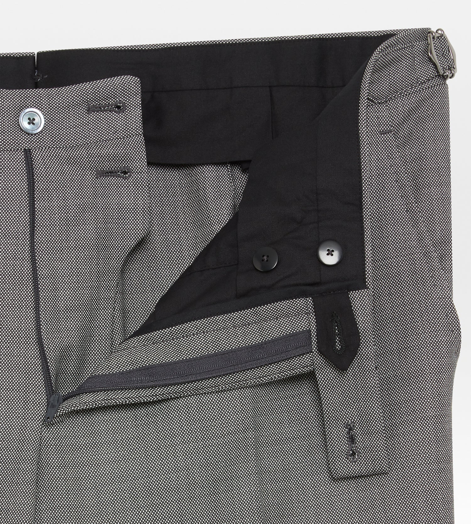 Costume pin head gris en laine