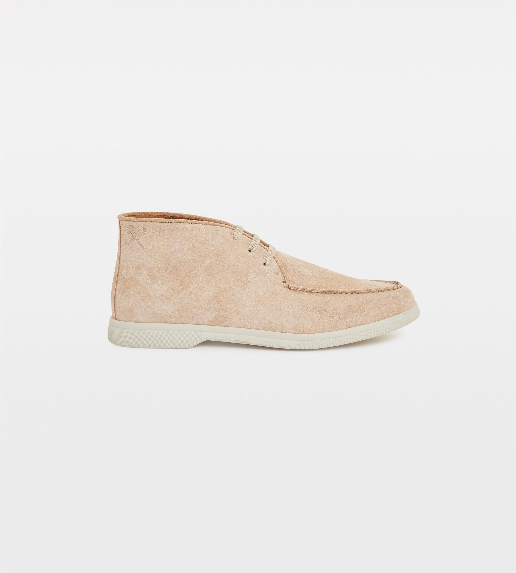 Chaussures en suède beige